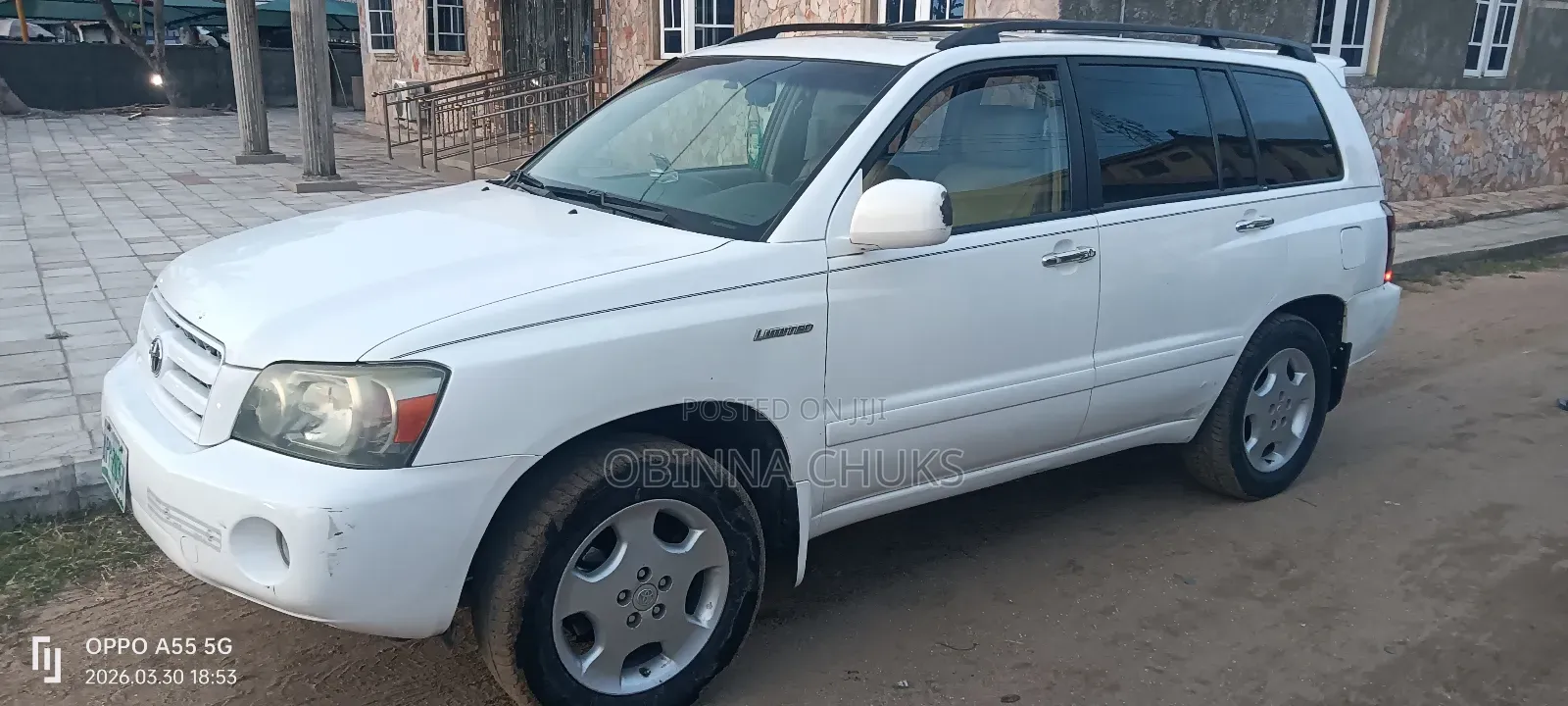 Toyota Highlander Limited V6 4x4 2006 White