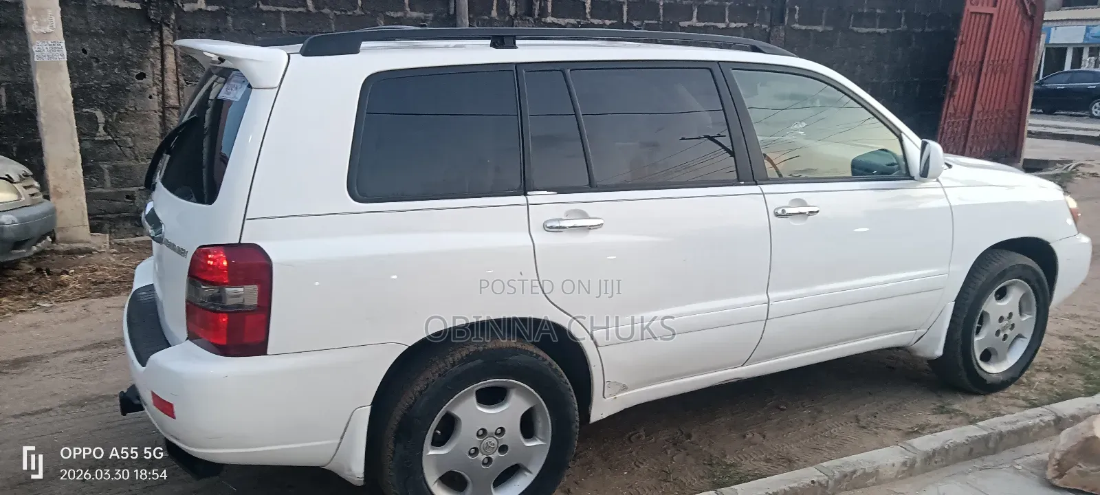 Toyota Highlander Limited V6 4x4 2006 White