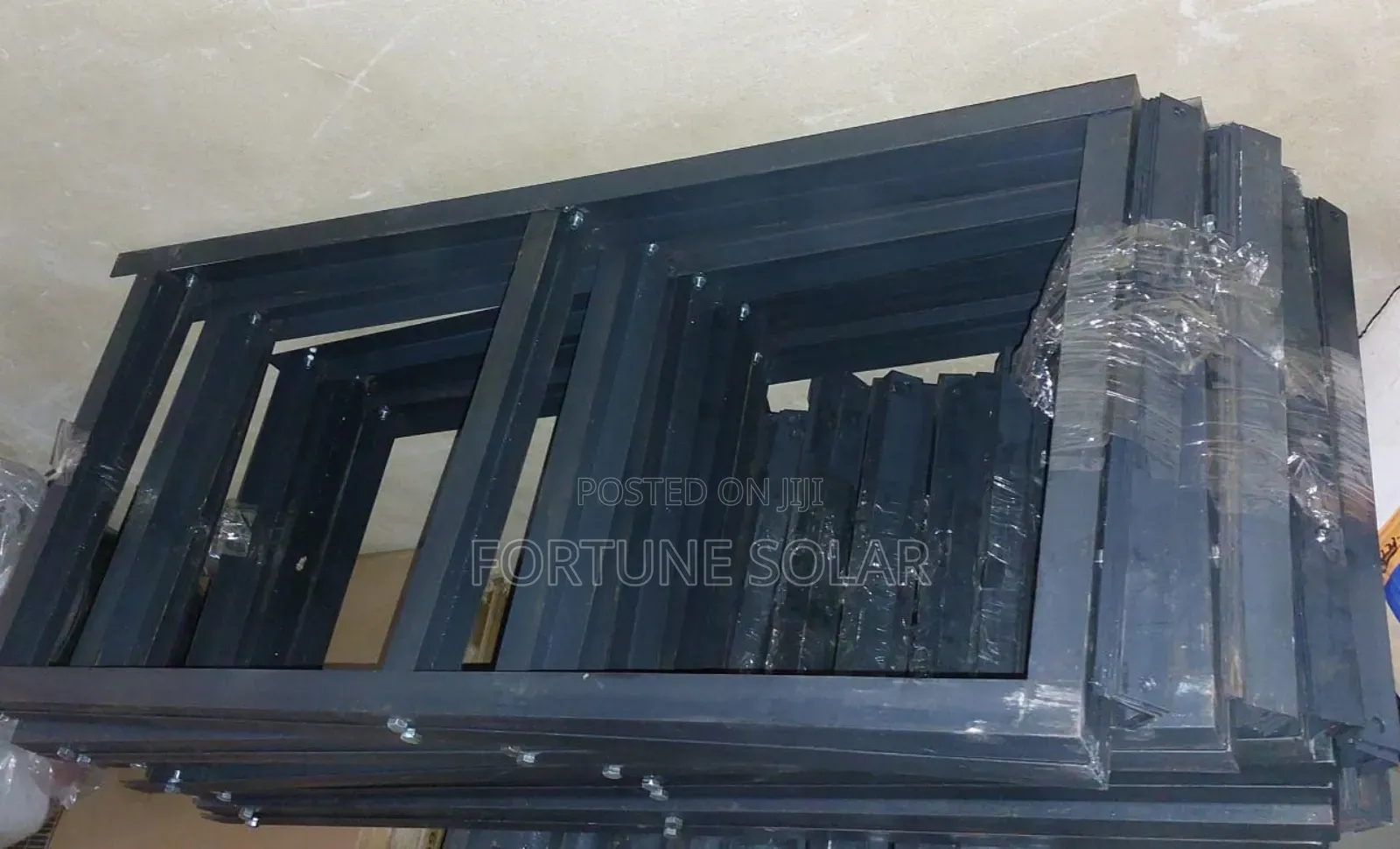 Tall Tubular Battery Rack for 4 Batteries
