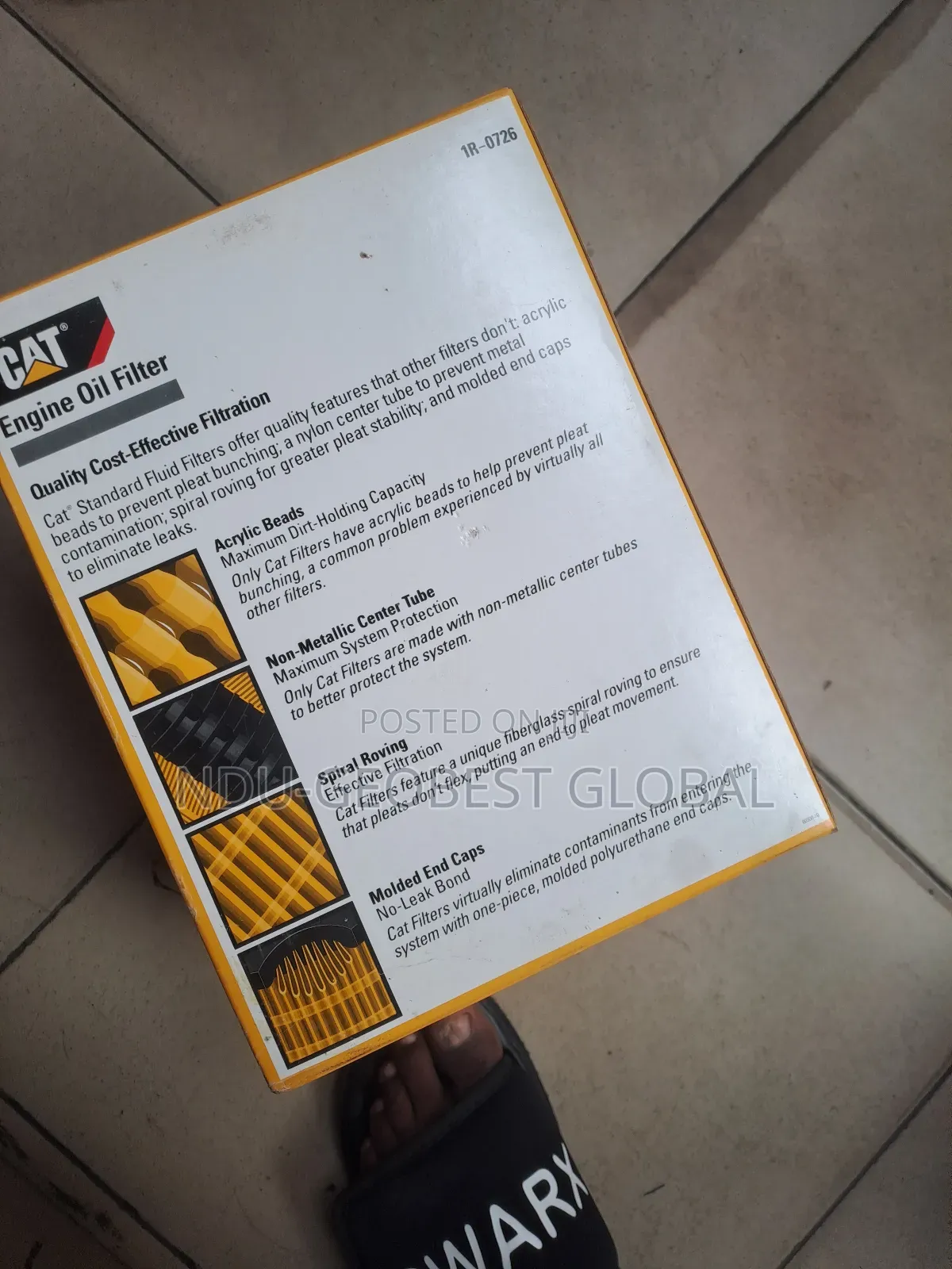 Caterpillar 1r-0726 Engine Oil Filter