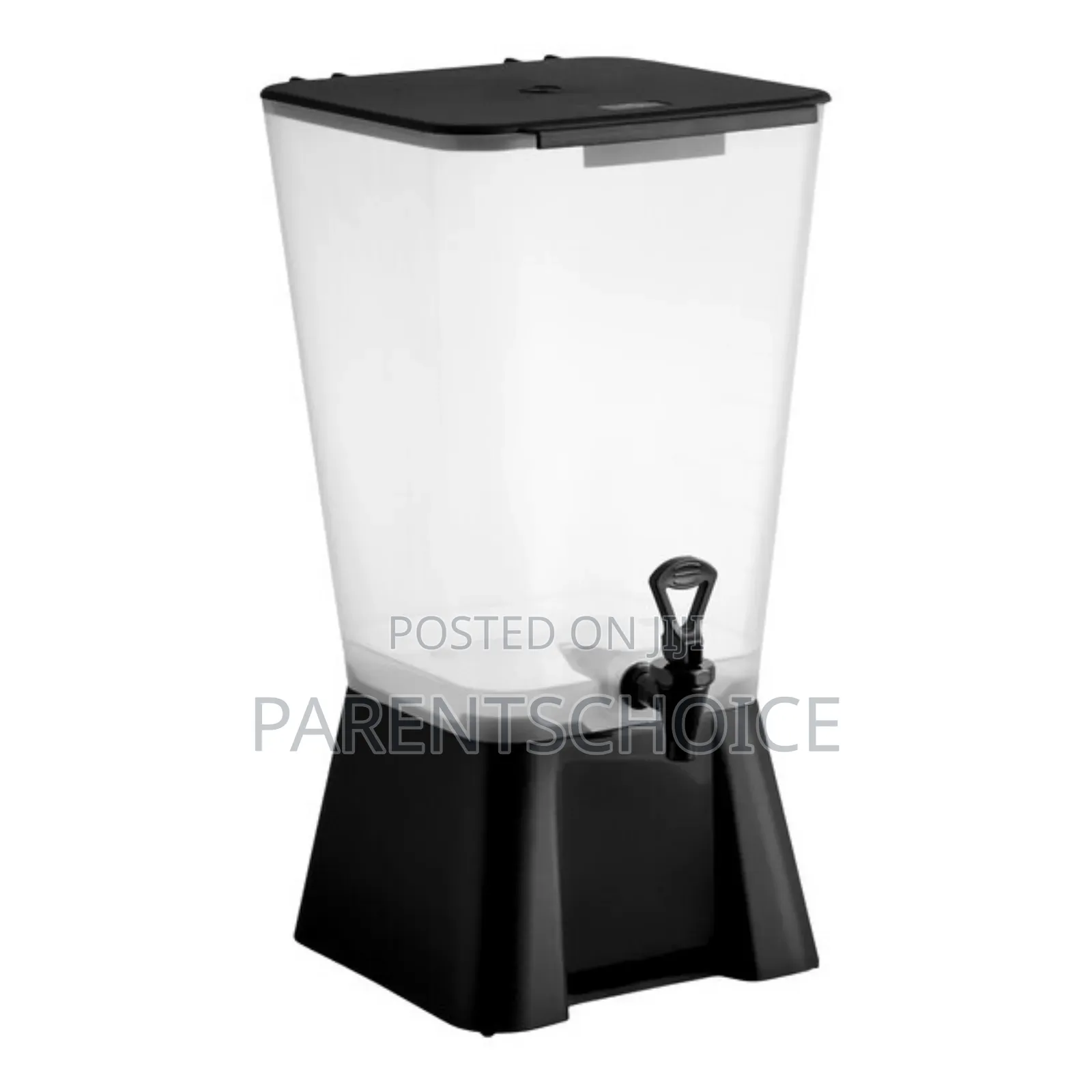 5 Gallon Black Beverage / Juice Dispenser - 19l