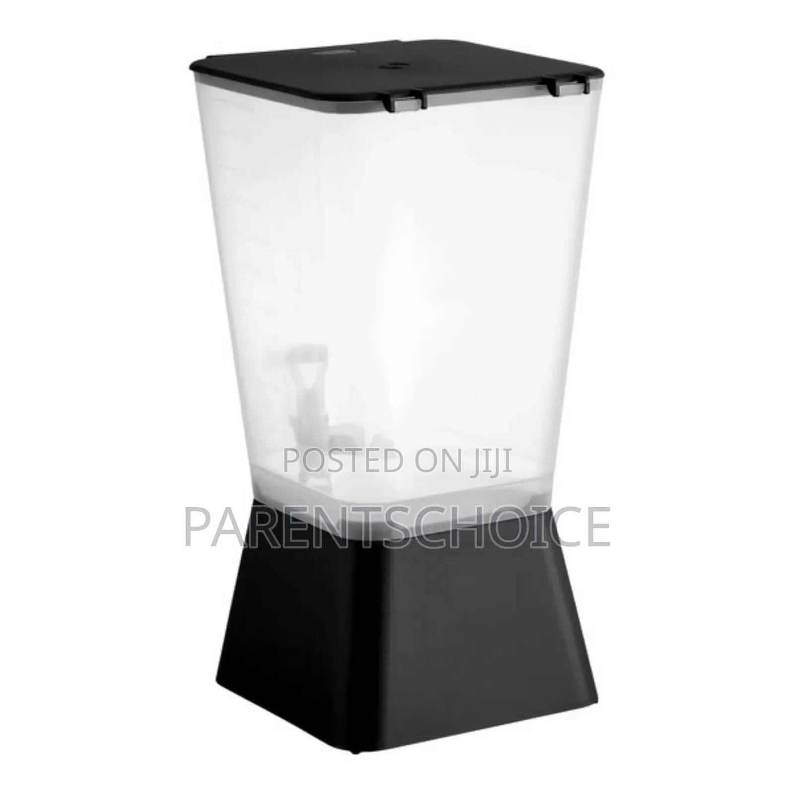 5 Gallon Black Beverage / Juice Dispenser - 19l