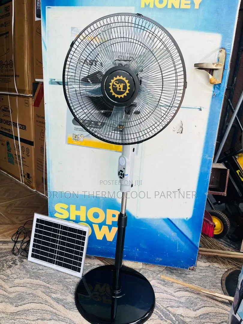 SPL Rechargeable Solar Fan 16 Inches