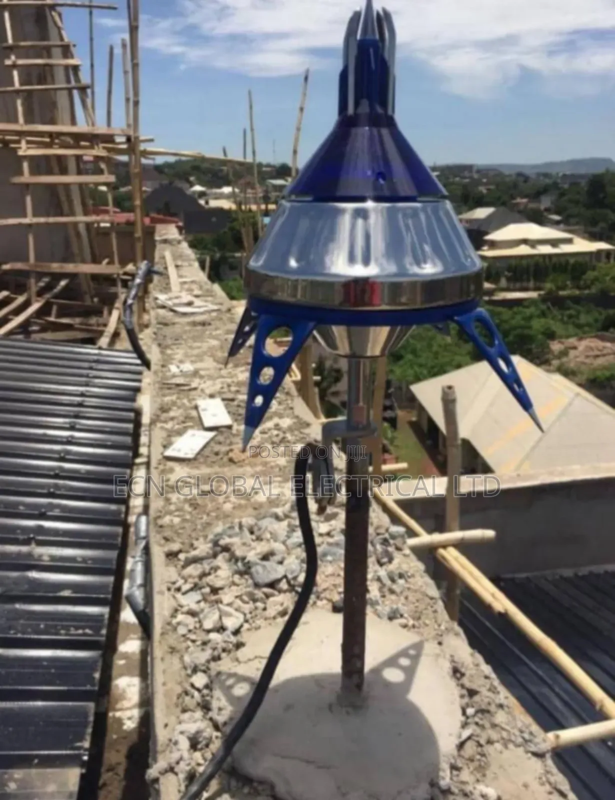 Indelec Prevectron 3 Lightning Rod – Advanced Ese Thunder Protection.