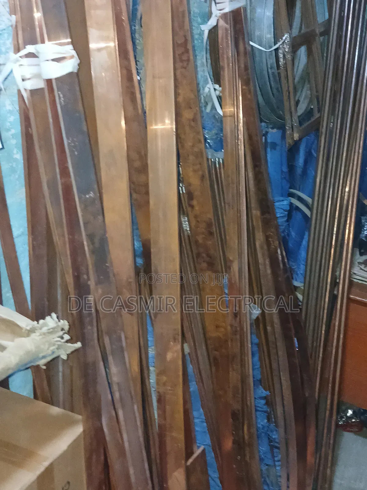 10x5mm2 (Wxd) Copper Bar