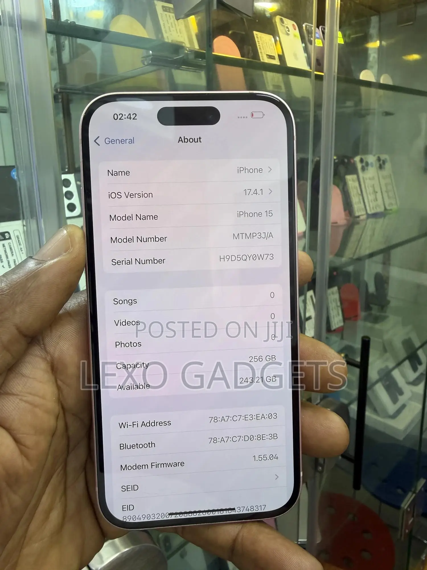 Apple iPhone 15 256 GB Pink