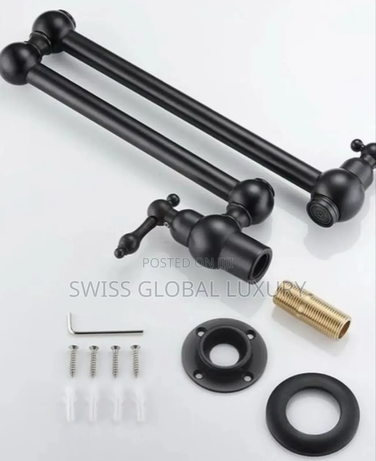 Quality Grade Kitchen Port Filler Wall Tap, Available in Black / Gold