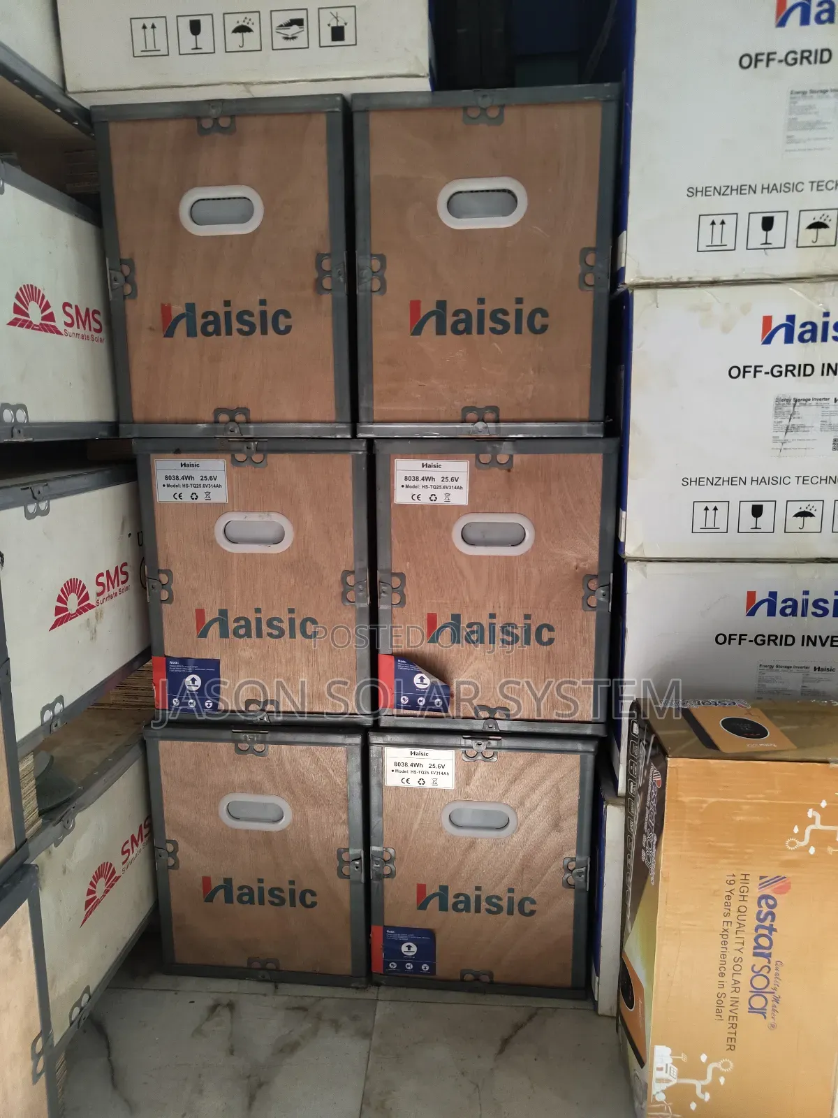 Haisic 8kwh and 4.2kva All in One Solar Generator