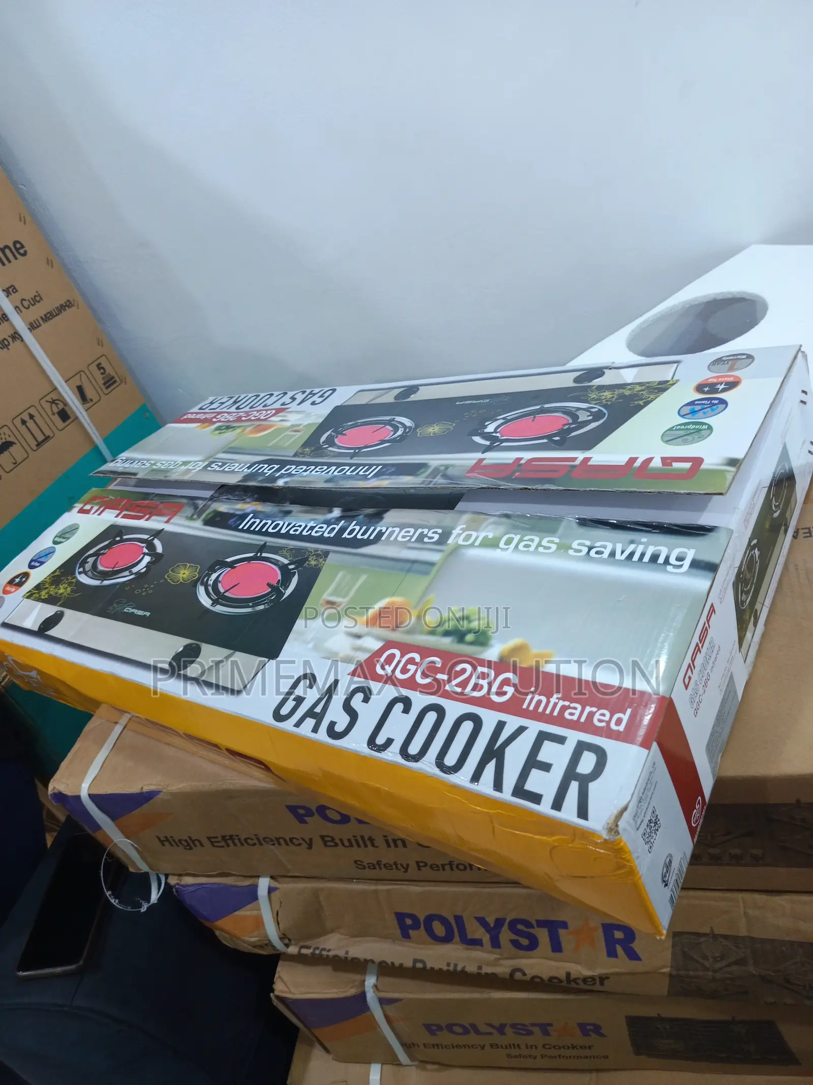 Qasa 2 Burner Table Top Cooker – High Efficiency