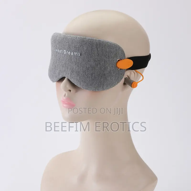 Unisex Travel Mask With Ear Plug Sleep Mask Blindfold Adjustable Strap