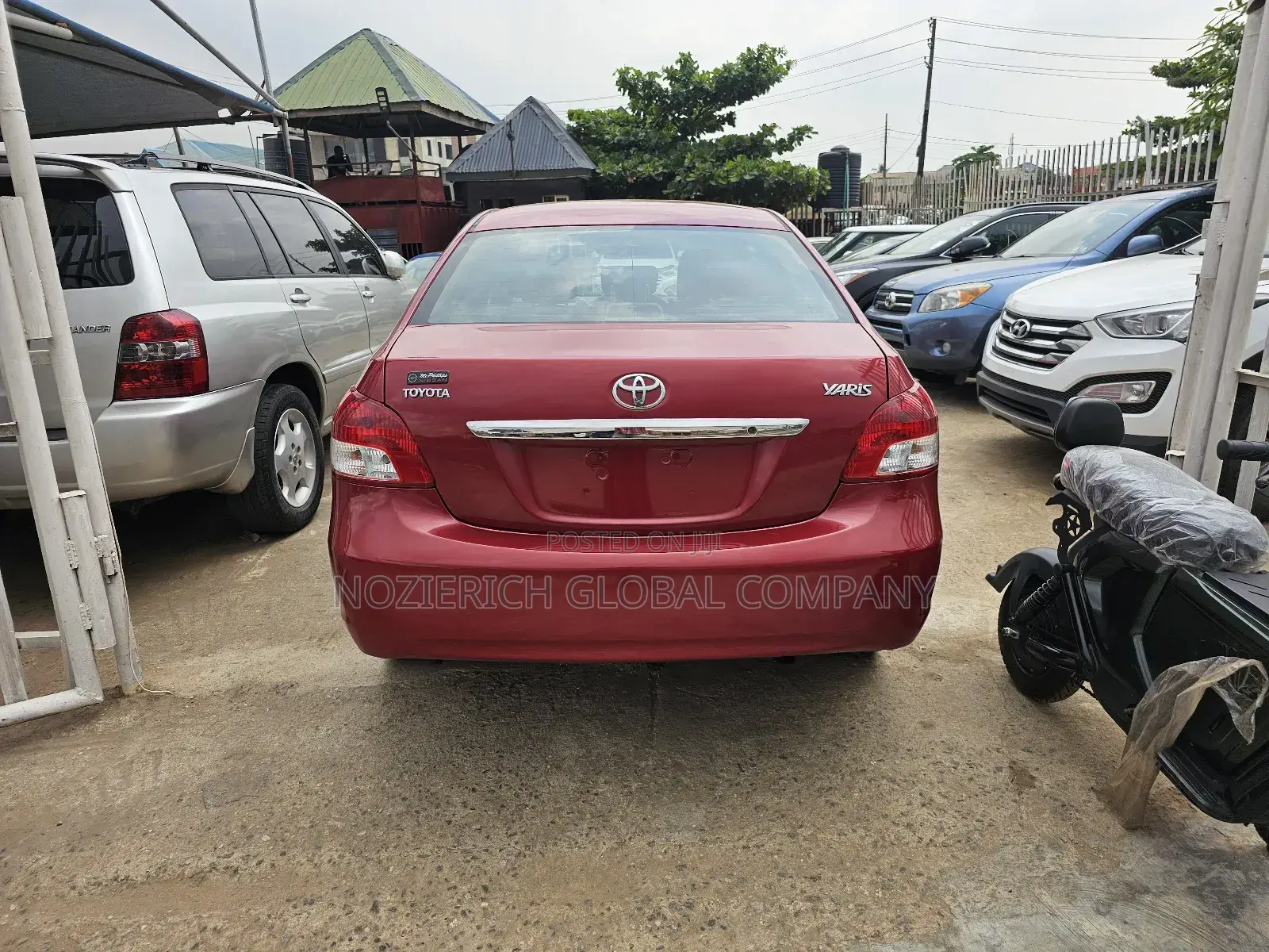 Toyota Yaris 1.5 S Automatic 2009 Red