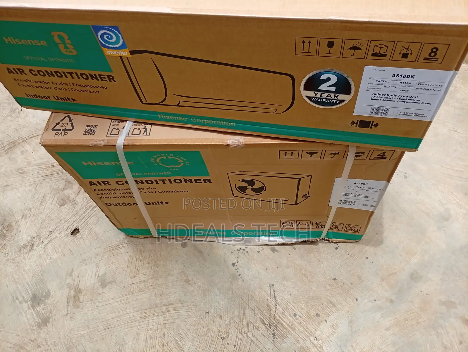 Hisense Split Unit Ac 2hp As18dk – Efficient, Durable Silent