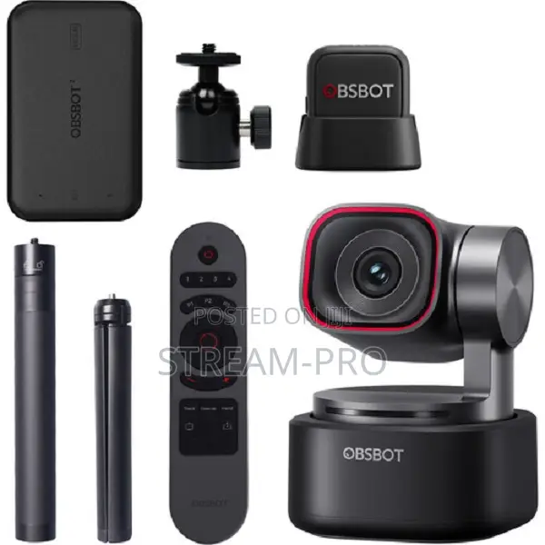 Obsbot Tiny 3 Webcam With Streaming Combo