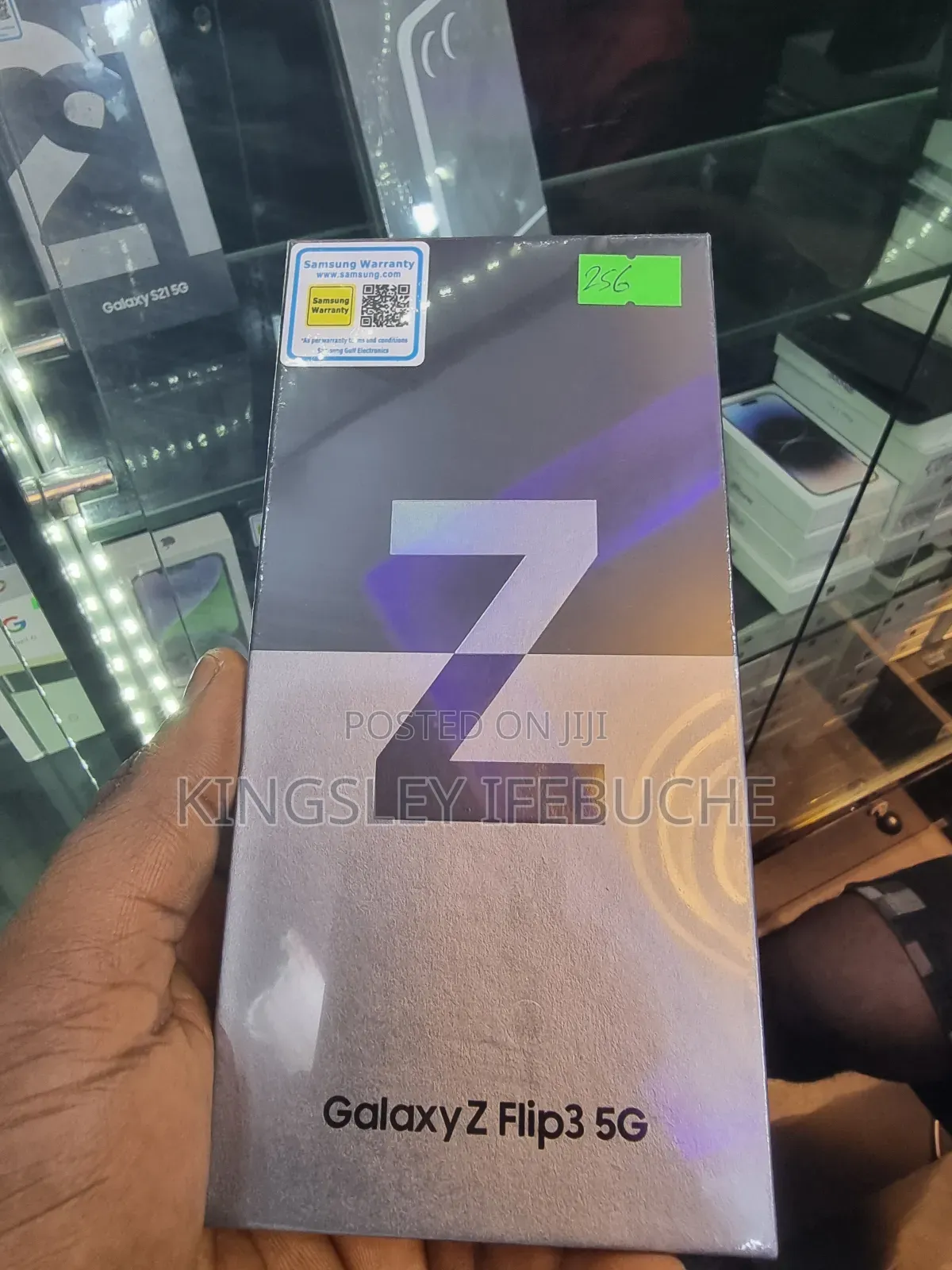 New Samsung Galaxy Z Flip 3 256 GB Purple