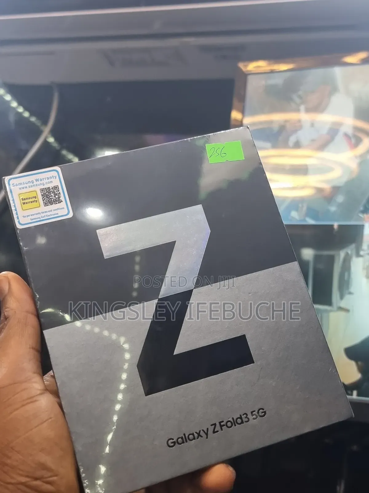 New Samsung Galaxy Z Fold 3 256 GB Black