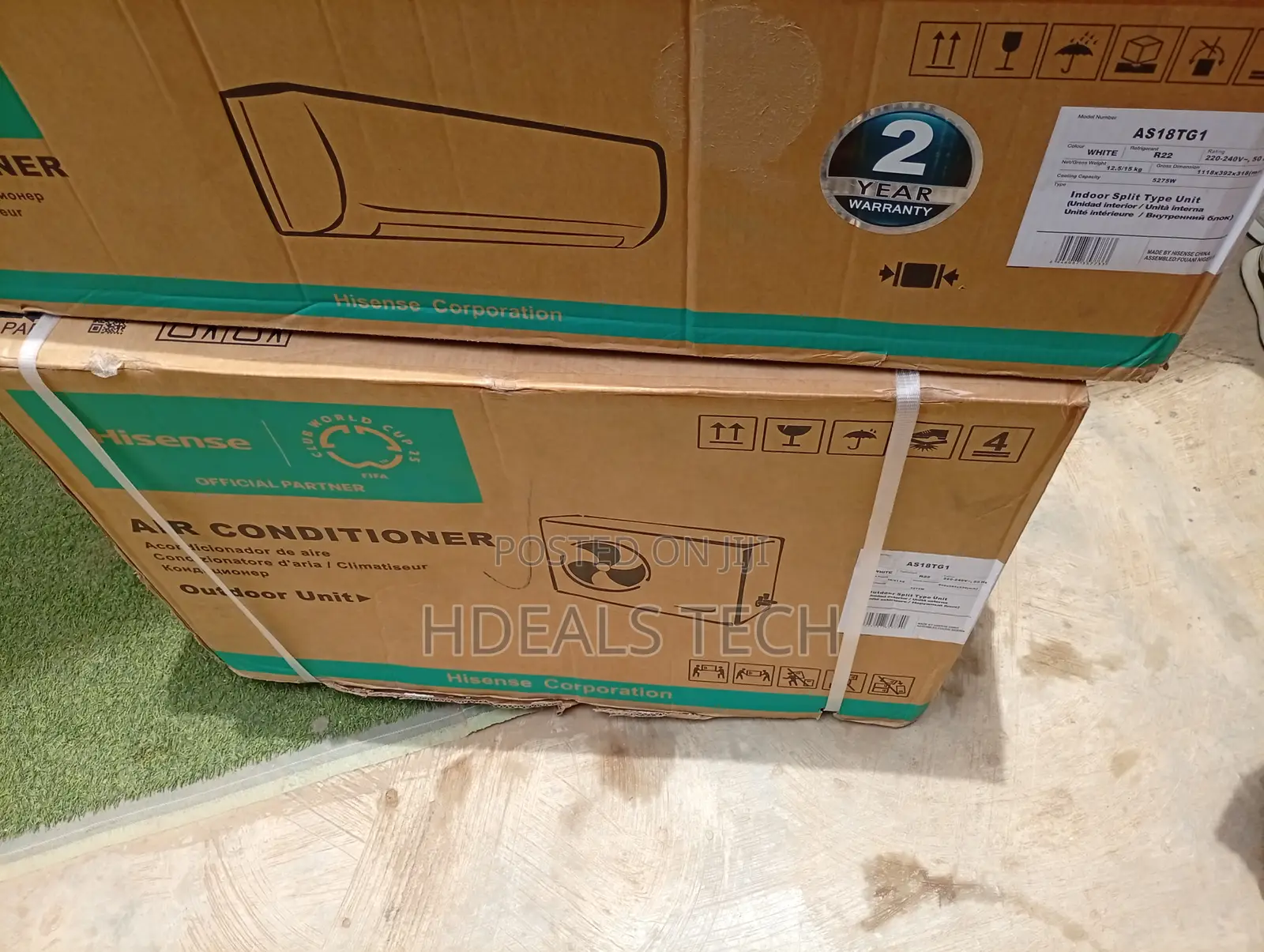 Hisense 2hp Non-Inverter Ac – As18tg1 Reliable Cooling All Year Round