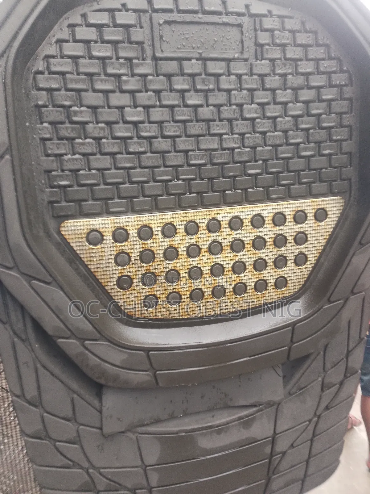 Original Chrome Foot Mats