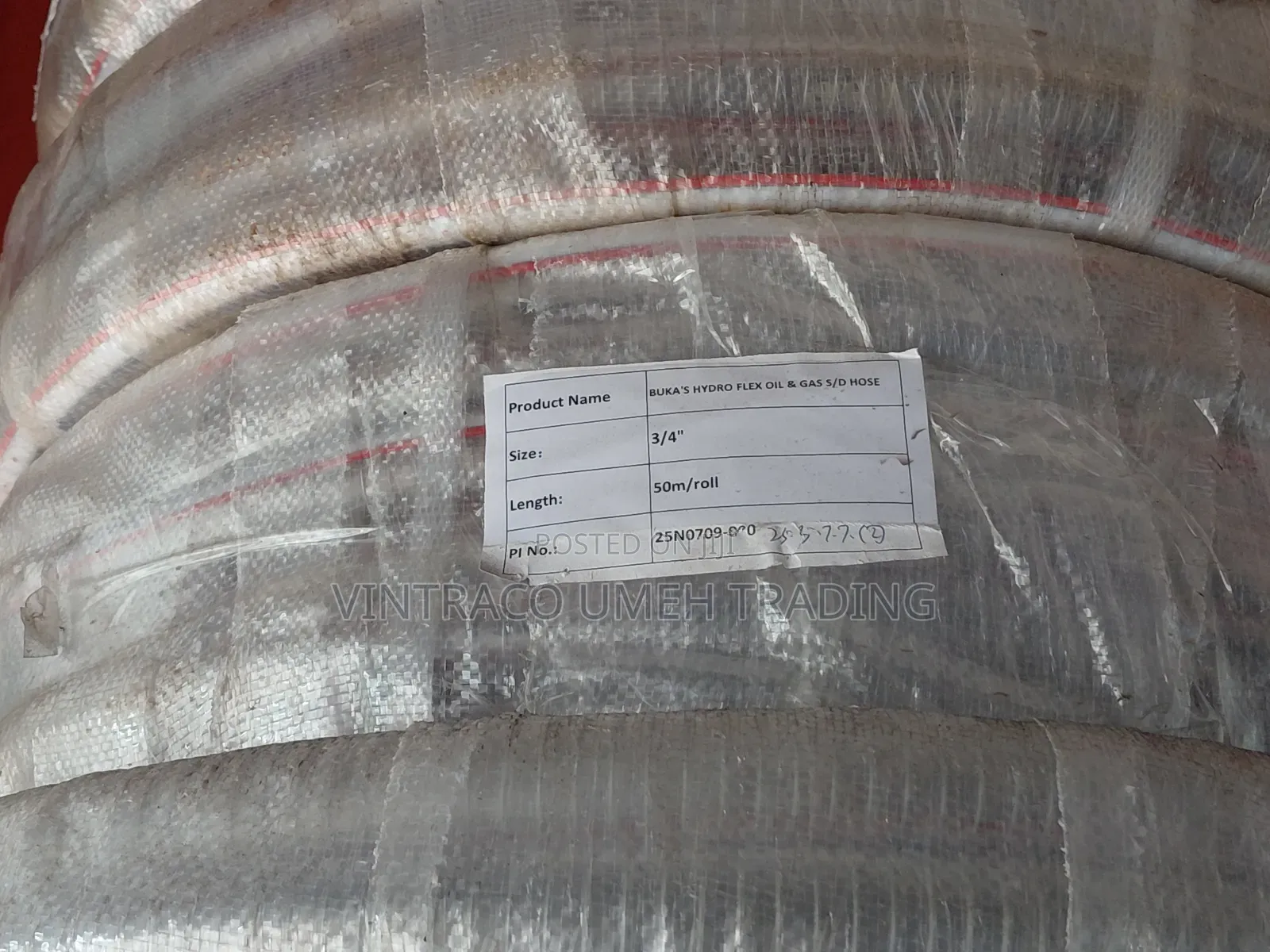 3/4" PVC S/D Hose