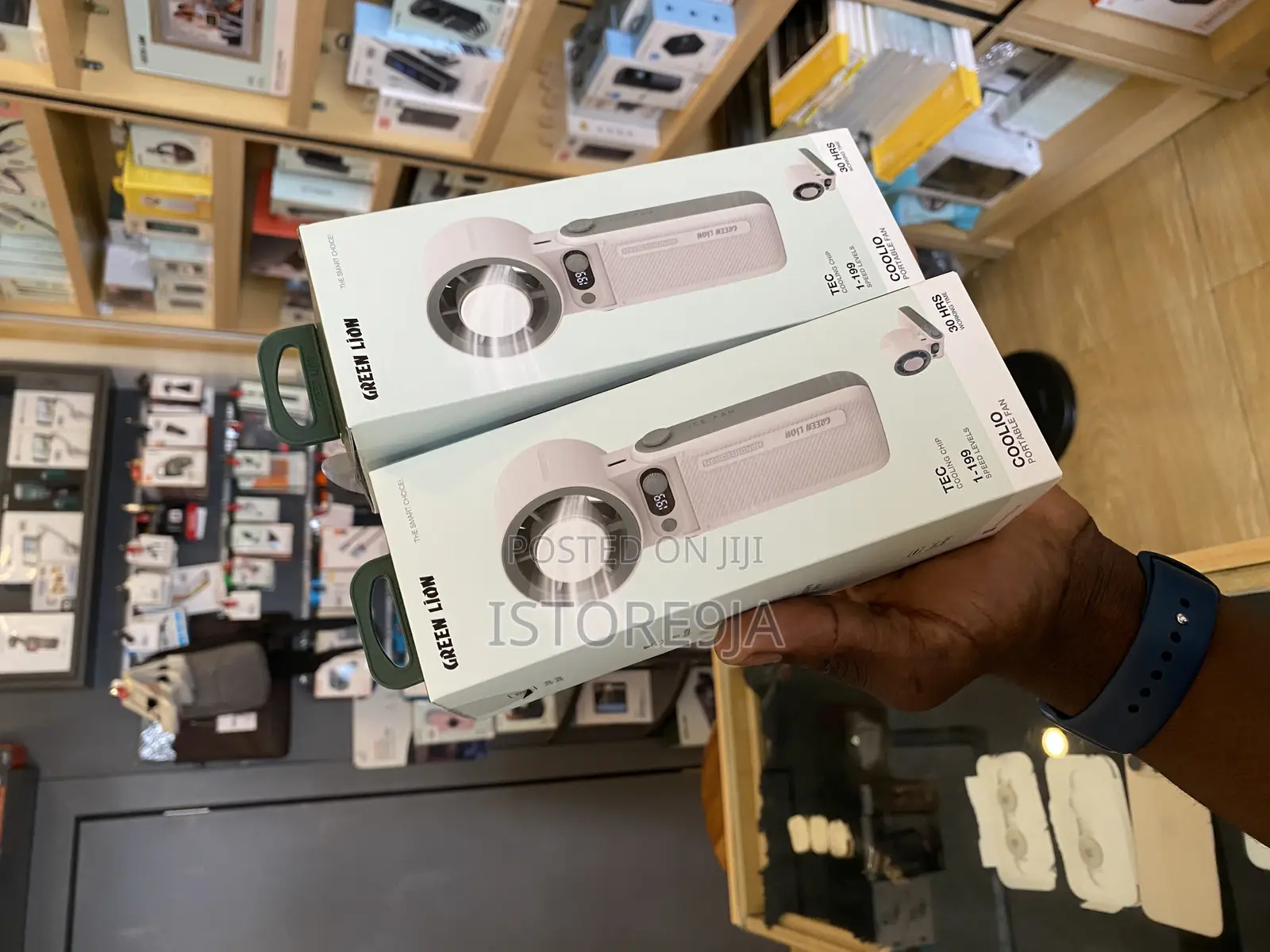 Green Lion Coolio Portable Fan