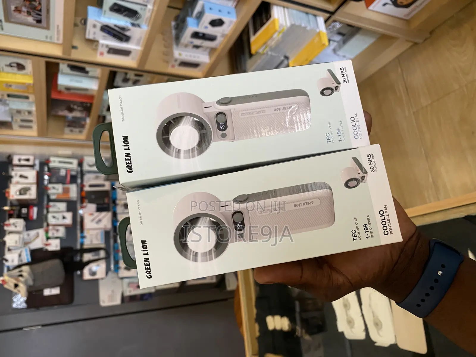 Green Lion Coolio Portable Fan