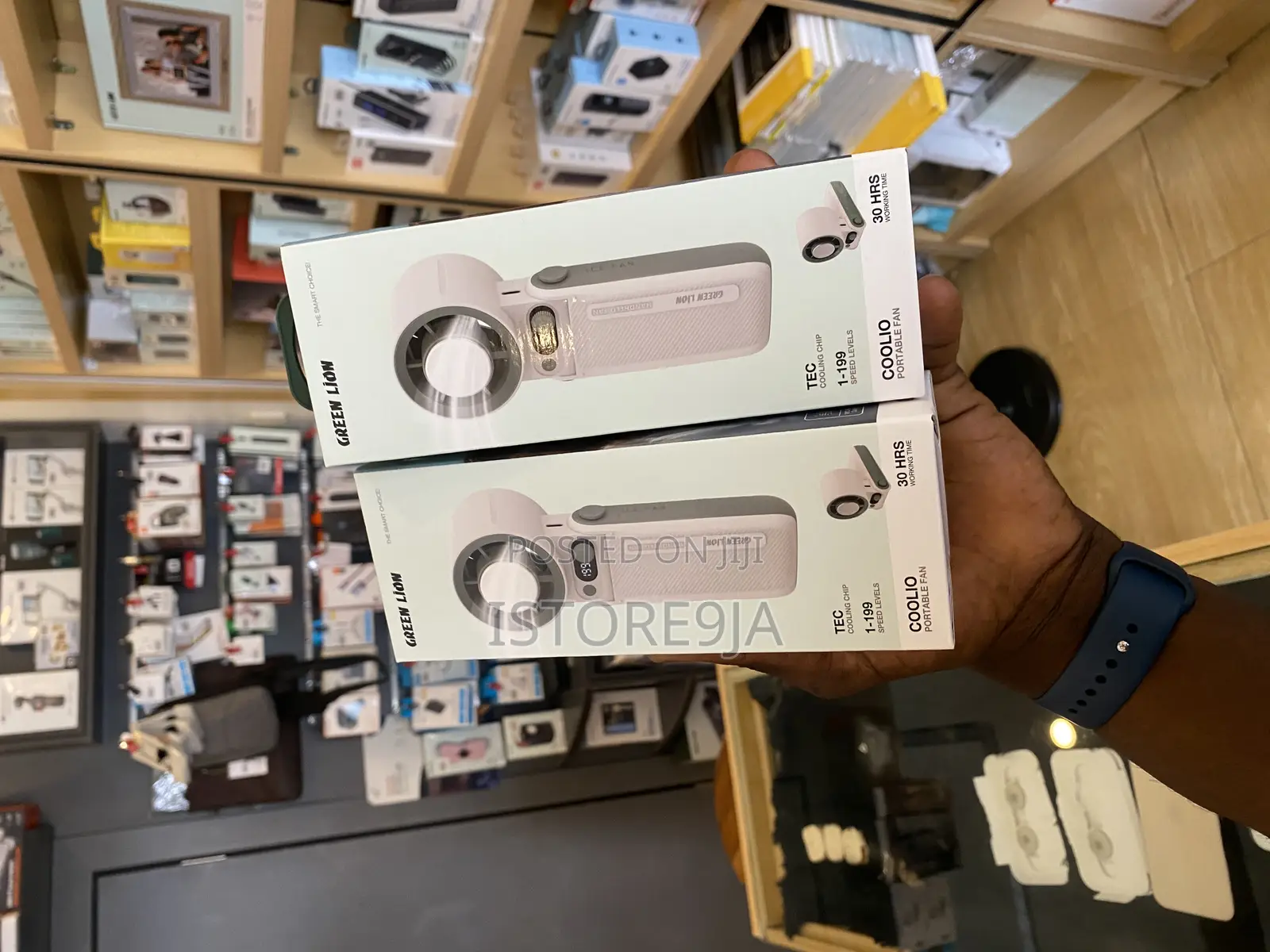 Green Lion Coolio Portable Fan