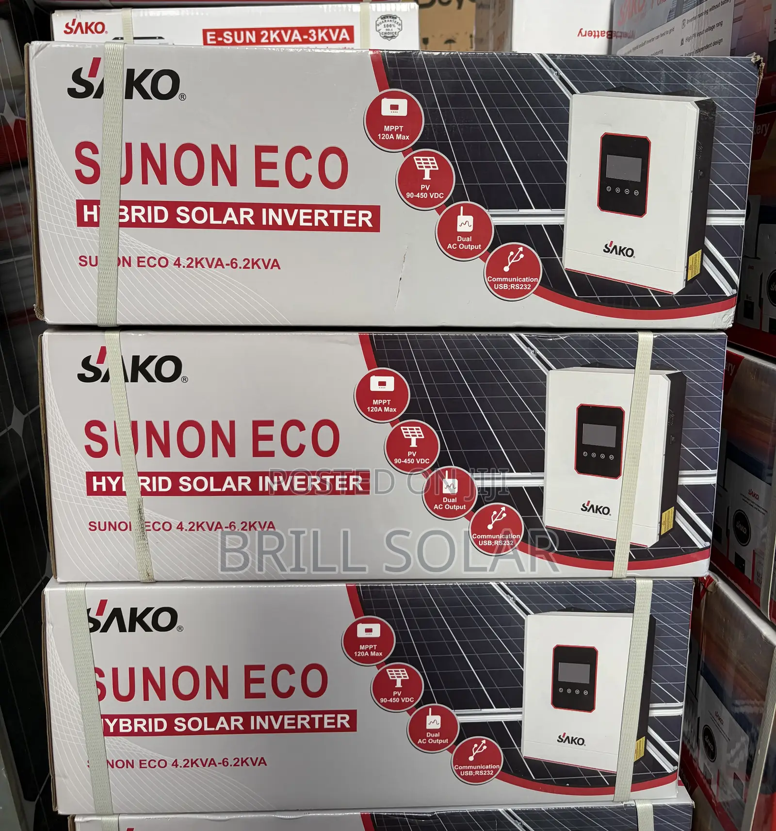 6.2kva-48v Sako Pure Sine Wave Hybrid Inverter (Sunon-Eco)