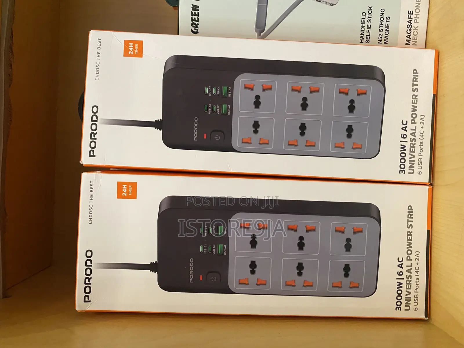 Porodo 3000w | 6ac Universal Power Strip