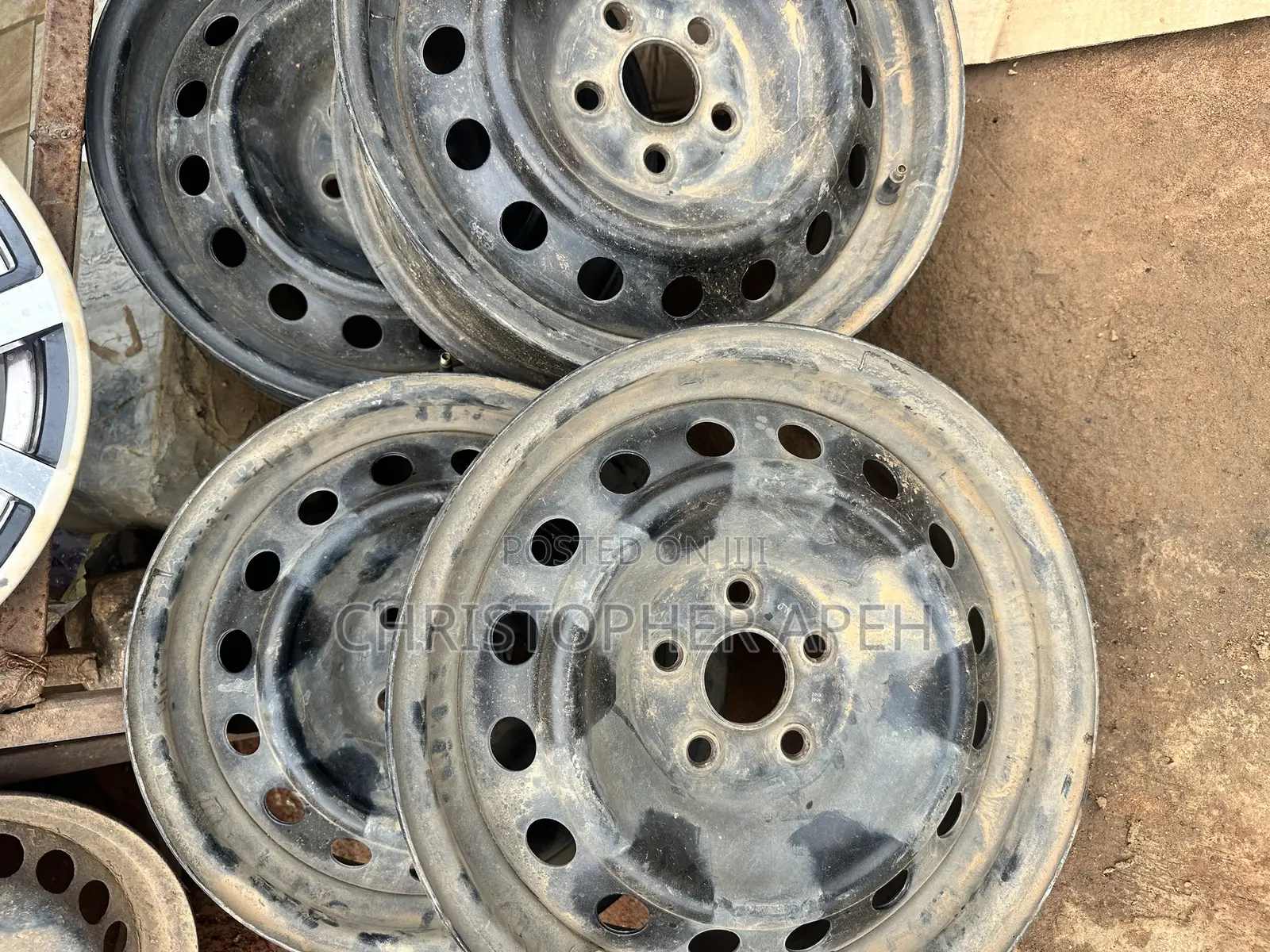 Iron Rims (Steel Rims) – Strong Durable – Ready to Install – Abuja