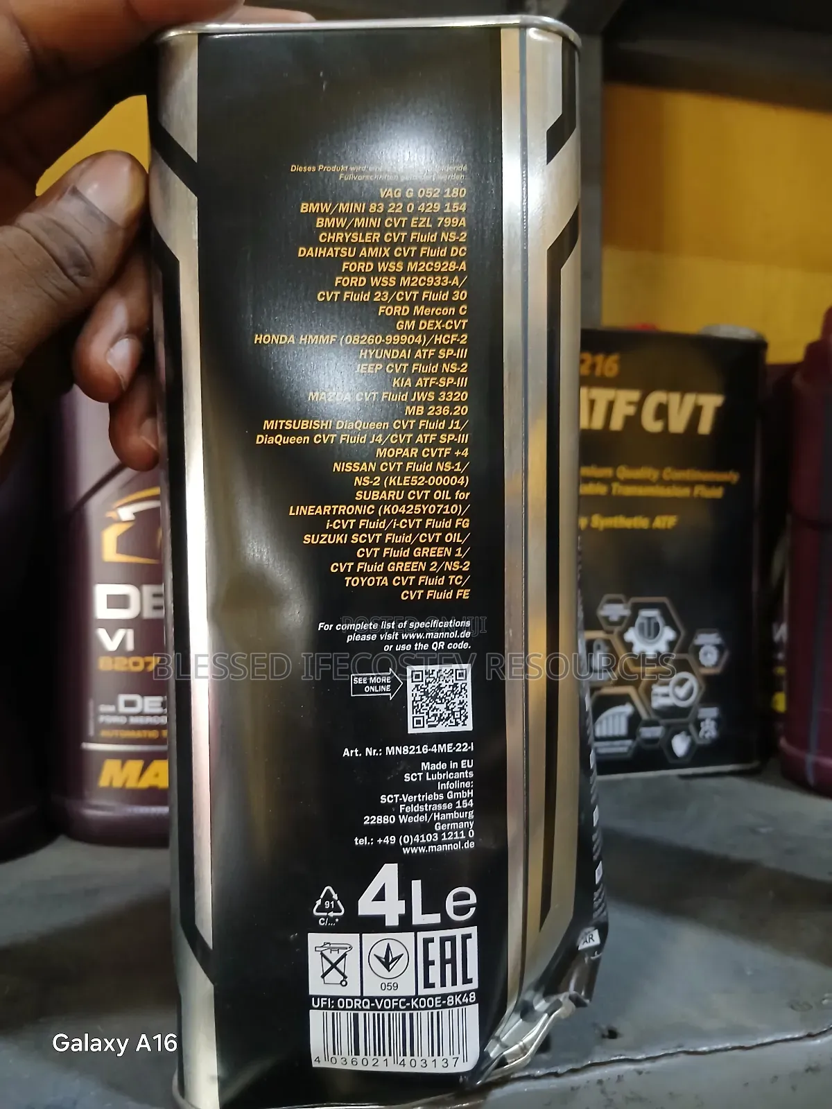 Mannol CVT Ns2 4litres
