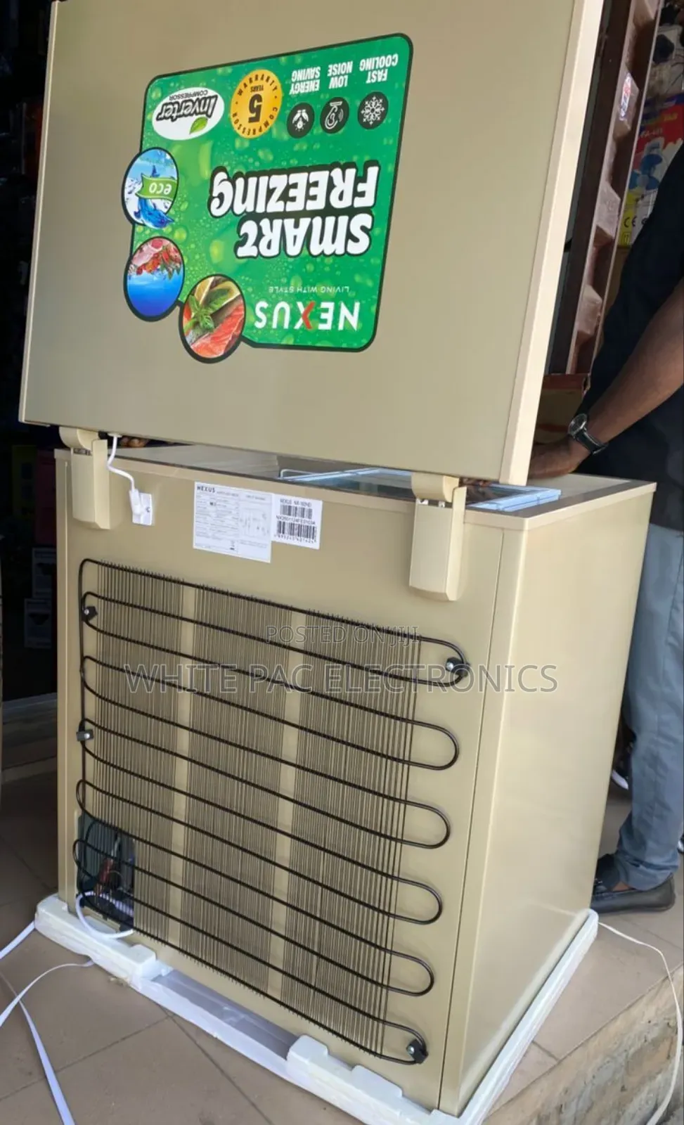 Nexus Freezer Inverter ( 162 Litre ) Fast Freezing Double Glass >5 Yrs