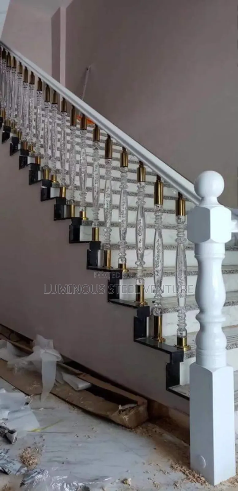 Your Crystal Handrail Is Still Accessible to Keep You Gleaming at .