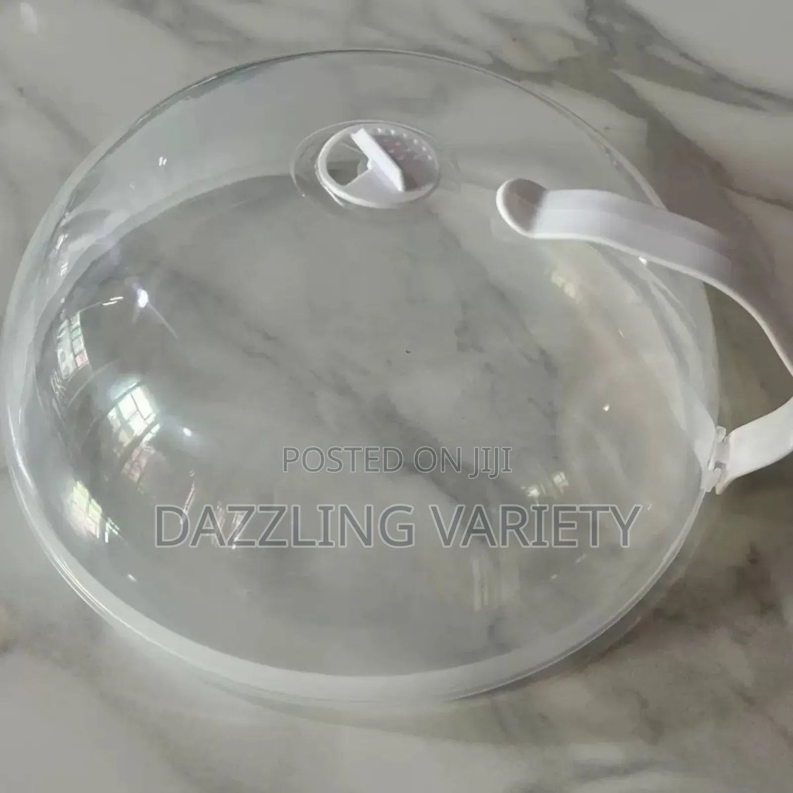 Anti-Splash Microwave Food Cover With Handle