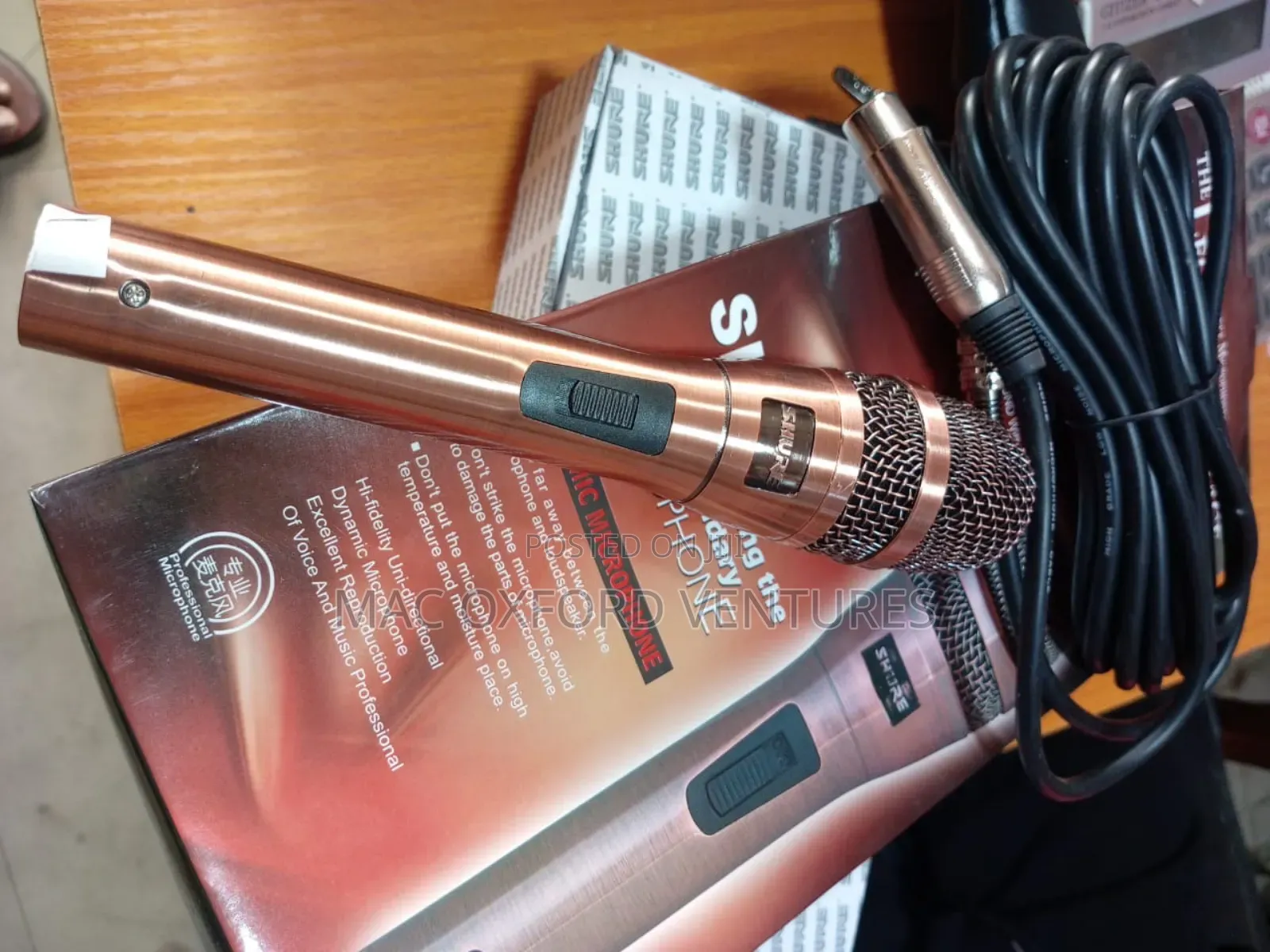 Shure 6.3 Wire Microphone