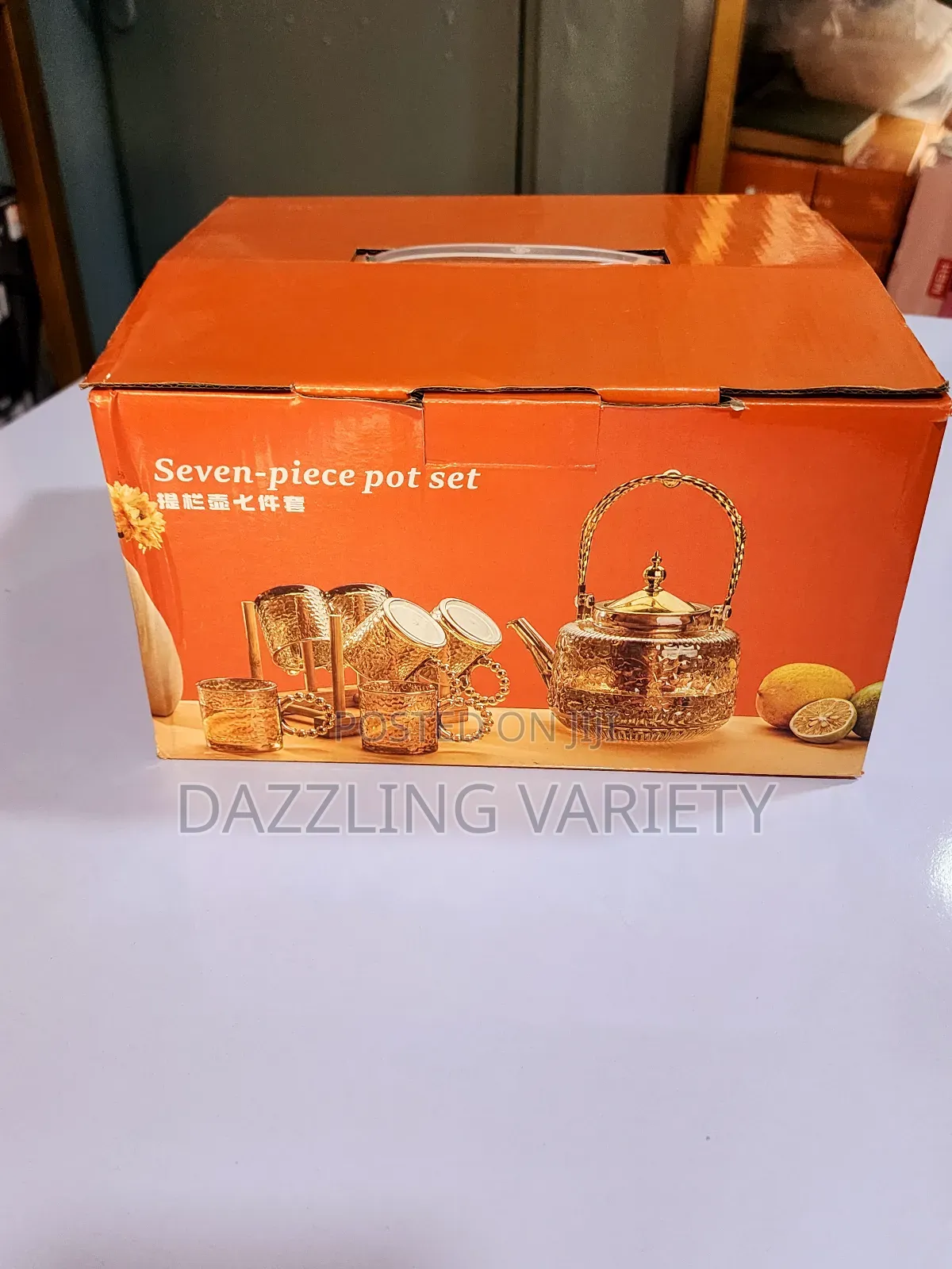 7-in-1 High Borosilicate Teapot Set