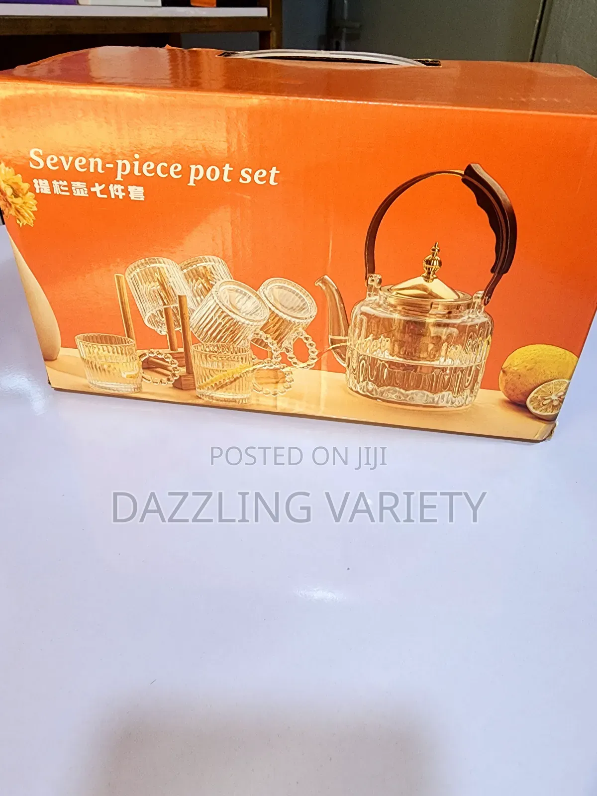 7-in-1 High Borosilicate Teapot Set