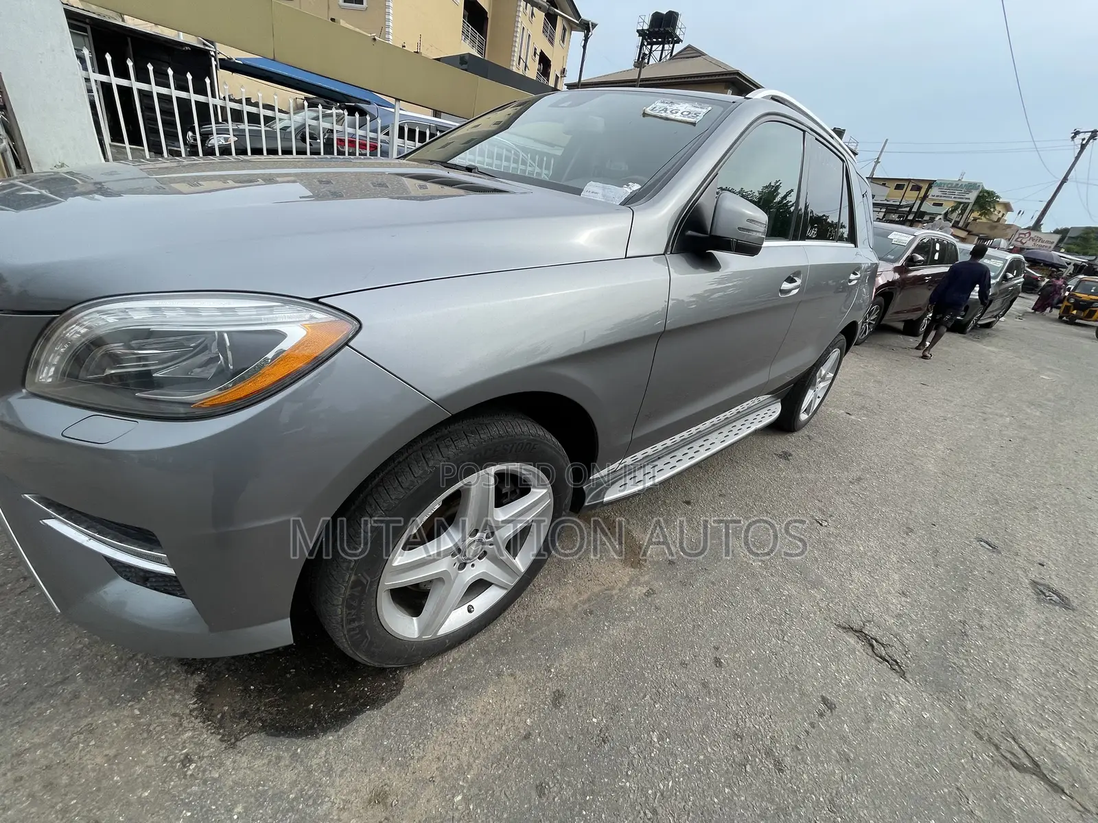 Mercedes-Benz M Class ML 550 4Matic 2013 Gray