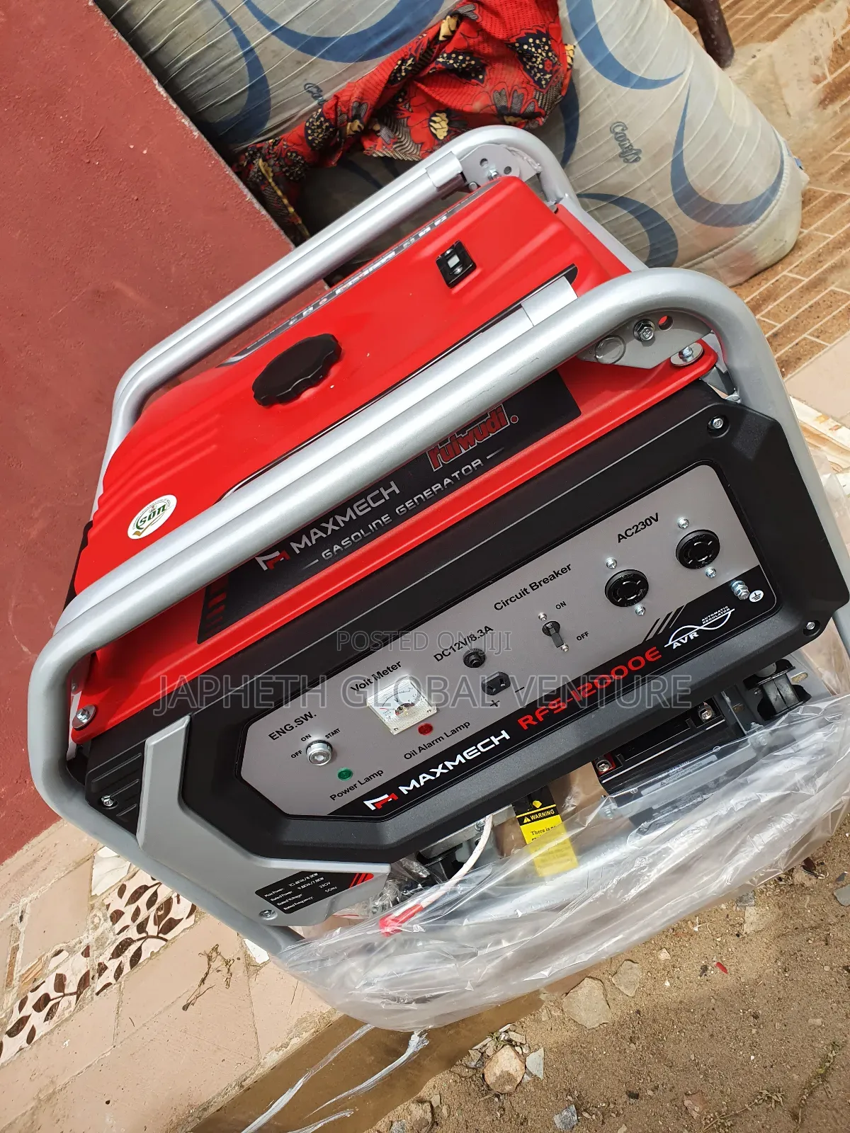 Maxmech 12000e Generator – Strong, Durable Fuel Efficient