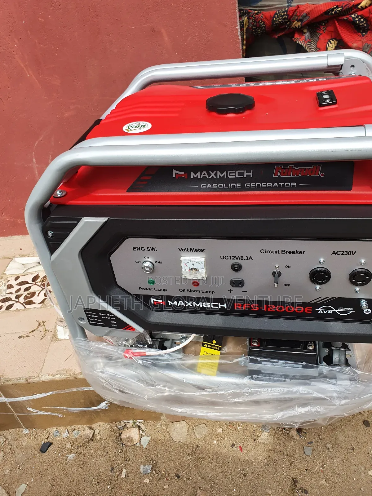 Maxmech 12000e Generator – Strong, Durable Fuel Efficient