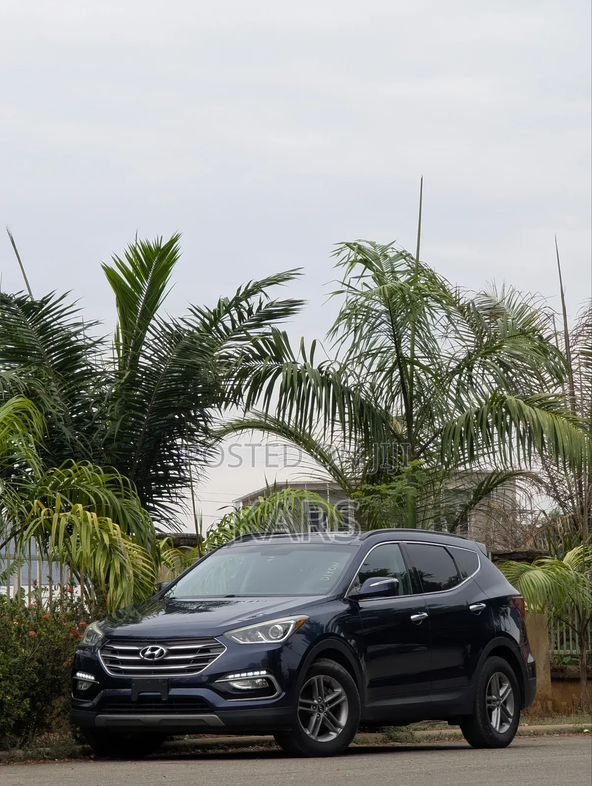Hyundai Santa Fe 2017 Blue