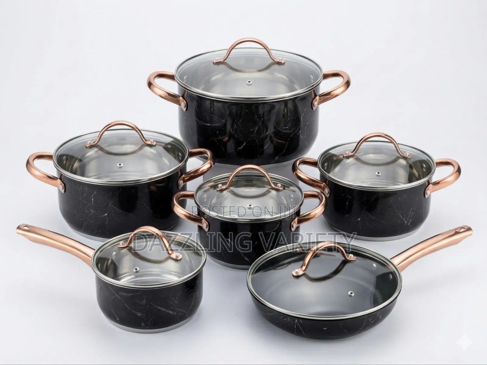 12pcs Haus Roland Stainless Steel Pot Set
