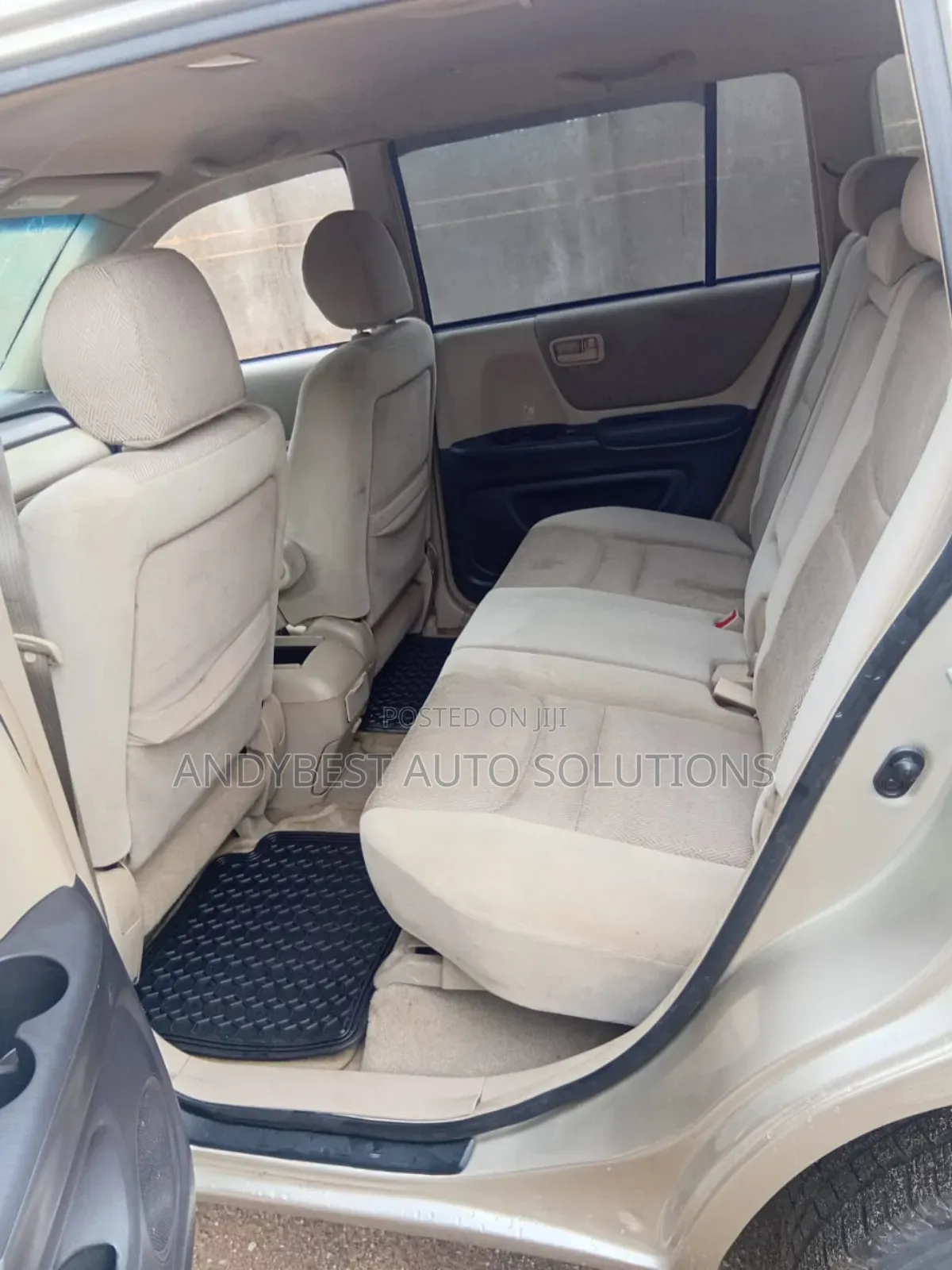 Toyota Highlander V6 AWD 2003 Gold
