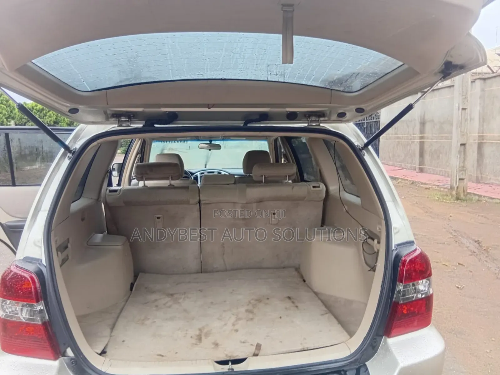 Toyota Highlander V6 AWD 2003 Gold