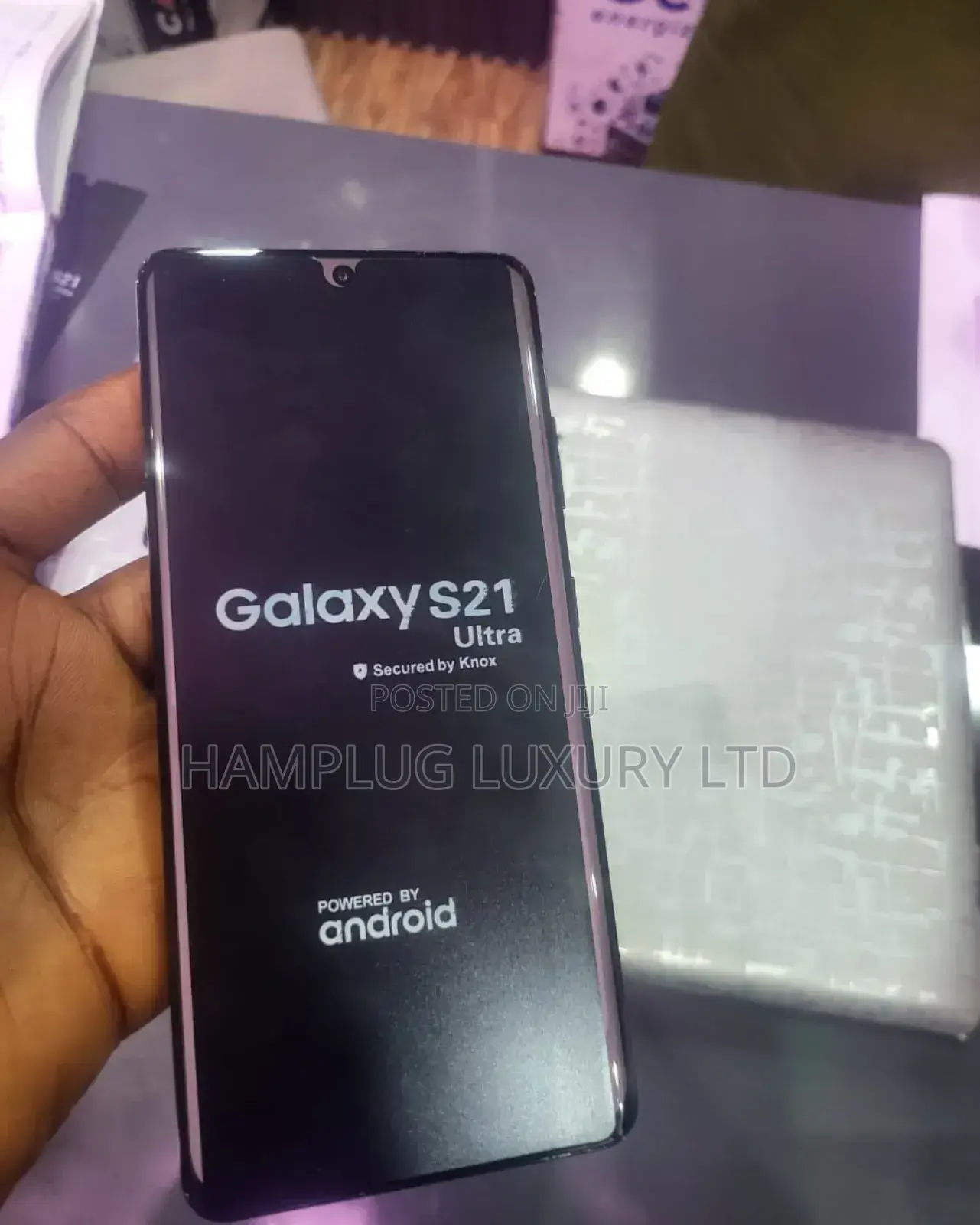 New Samsung Galaxy S21 Ultra 5G 128 GB Black