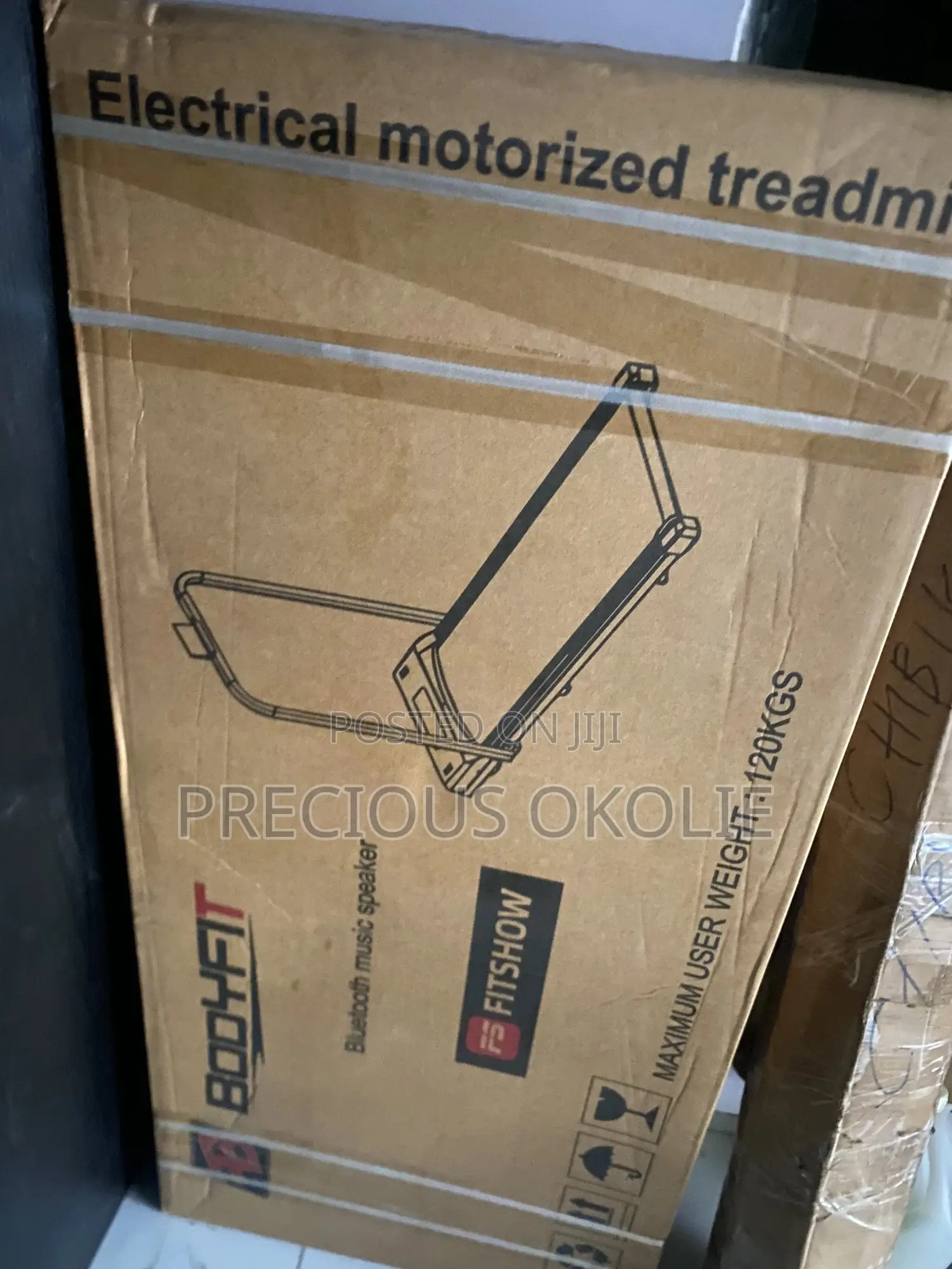 2hp Bodyfit Walking Pad Electrical Motorized Treadmill.