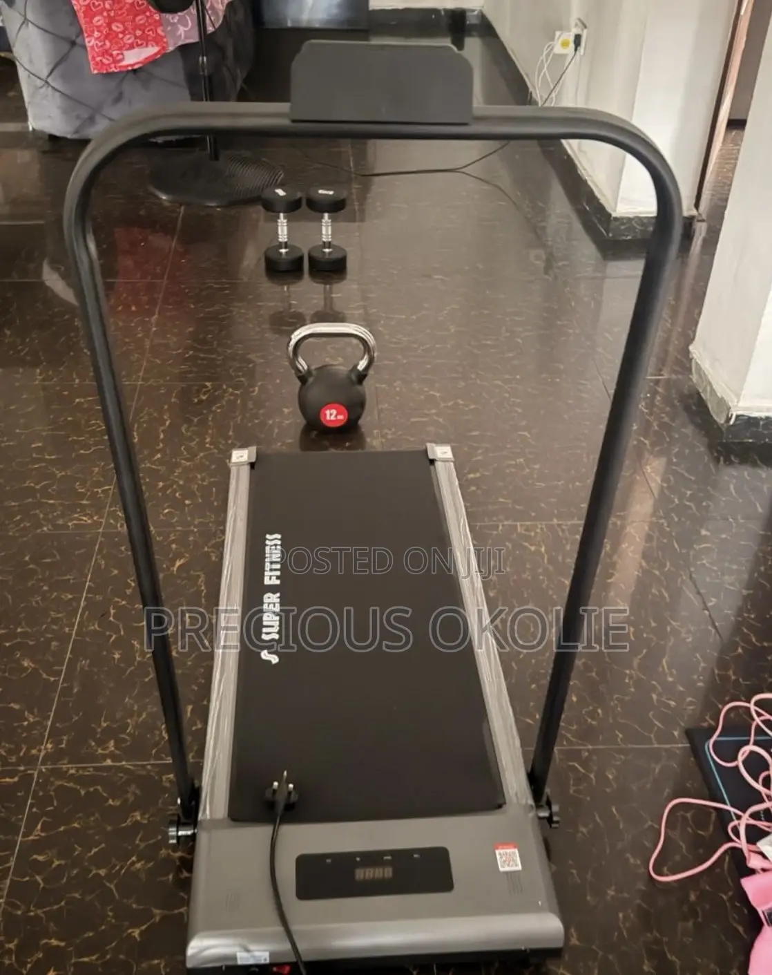 2hp Bodyfit Walking Pad Electrical Motorized Treadmill.
