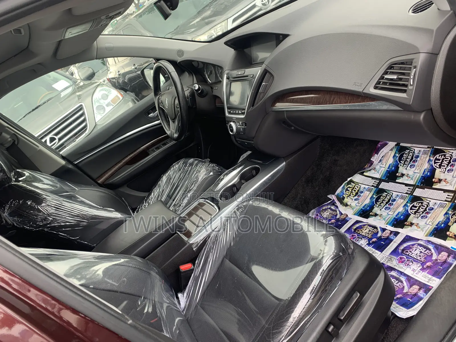 Acura MDX w/Advance & Ent. Pkgs SH-AWD 2018 Burgundy