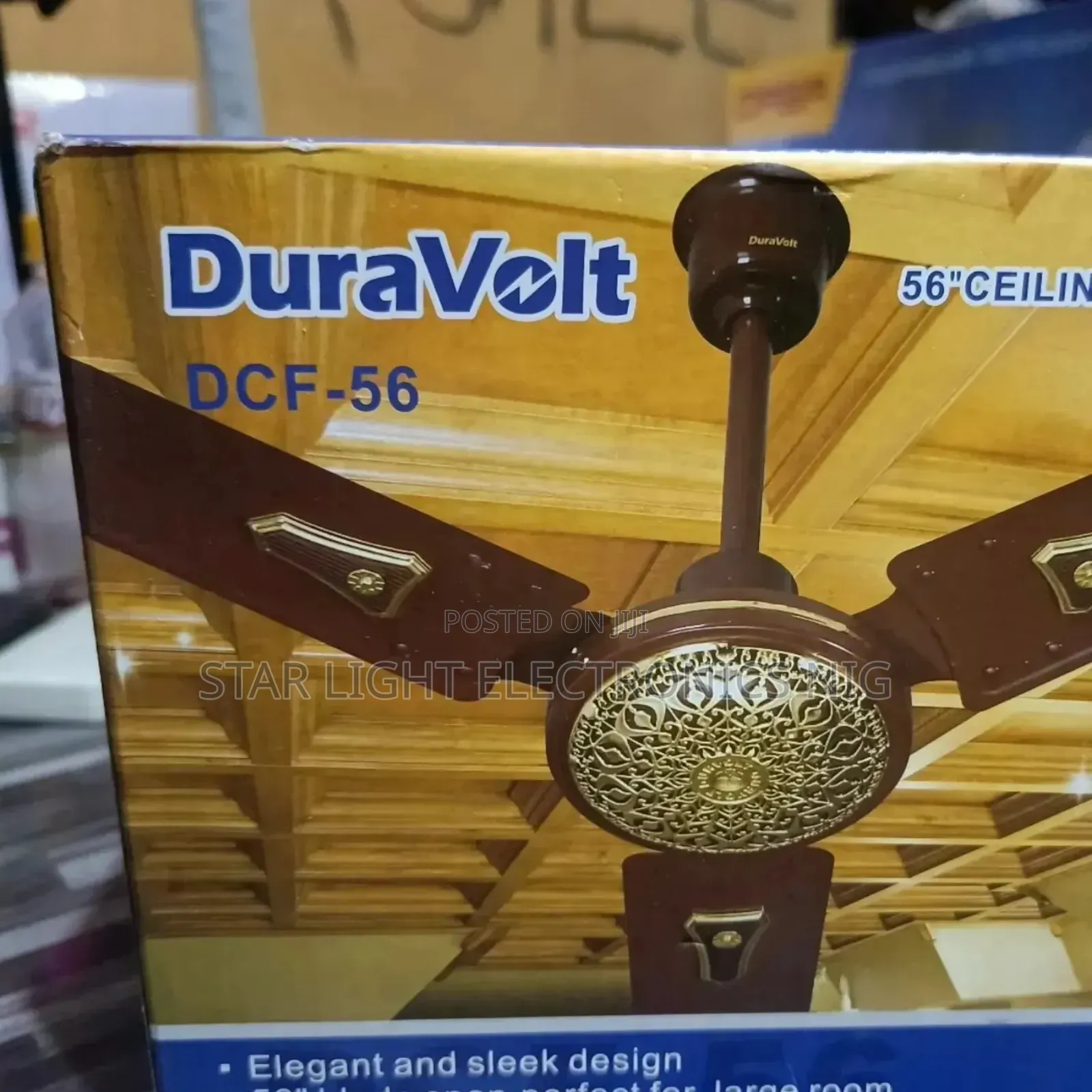 Duravolt Long Blades 56 Inches Ceiling Fan