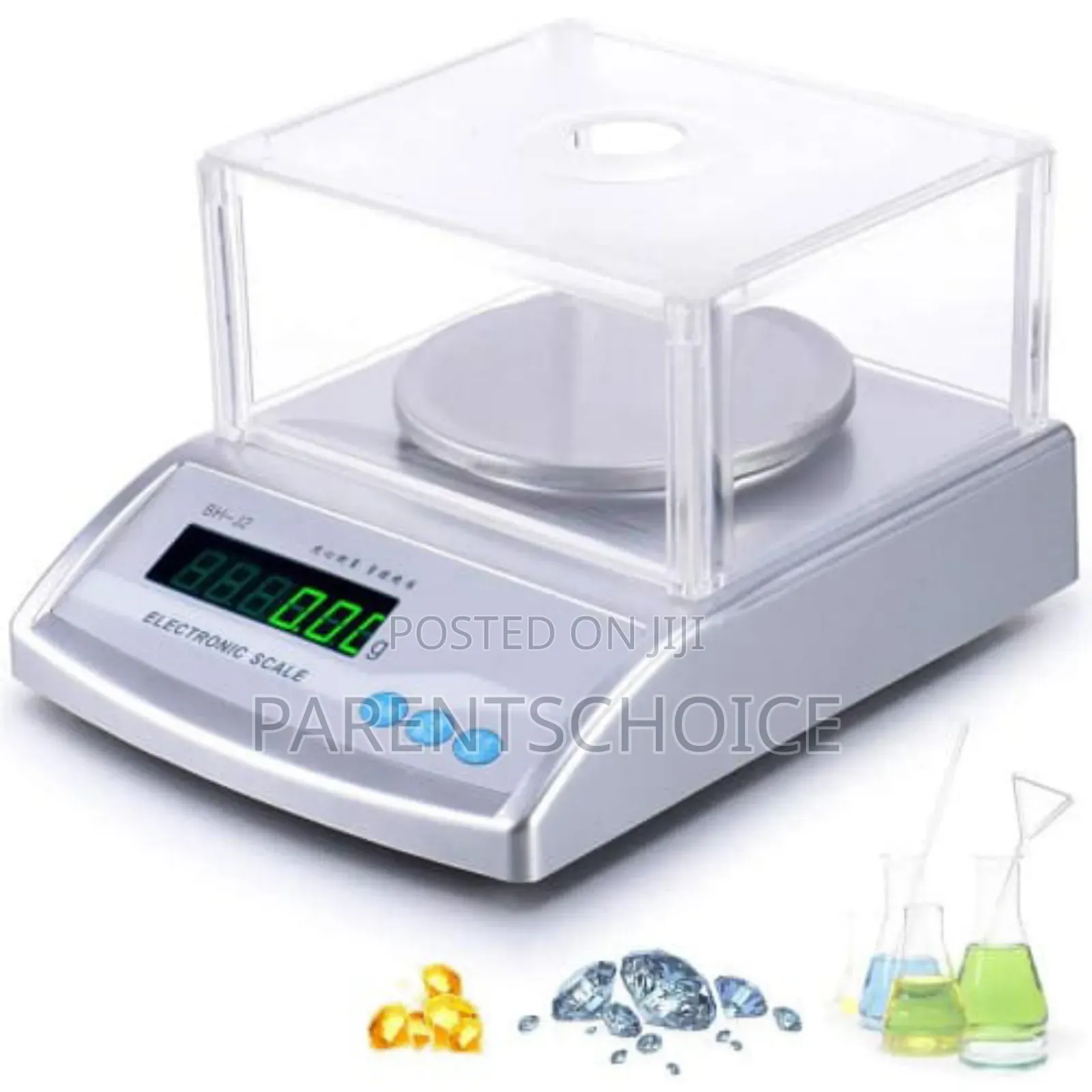 Rechargeable Digital Electronic Lab Weighing Scale-3000g X 0.01g