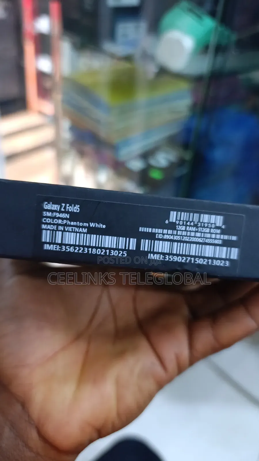 New Samsung Galaxy Z Fold 5 512 GB Gray