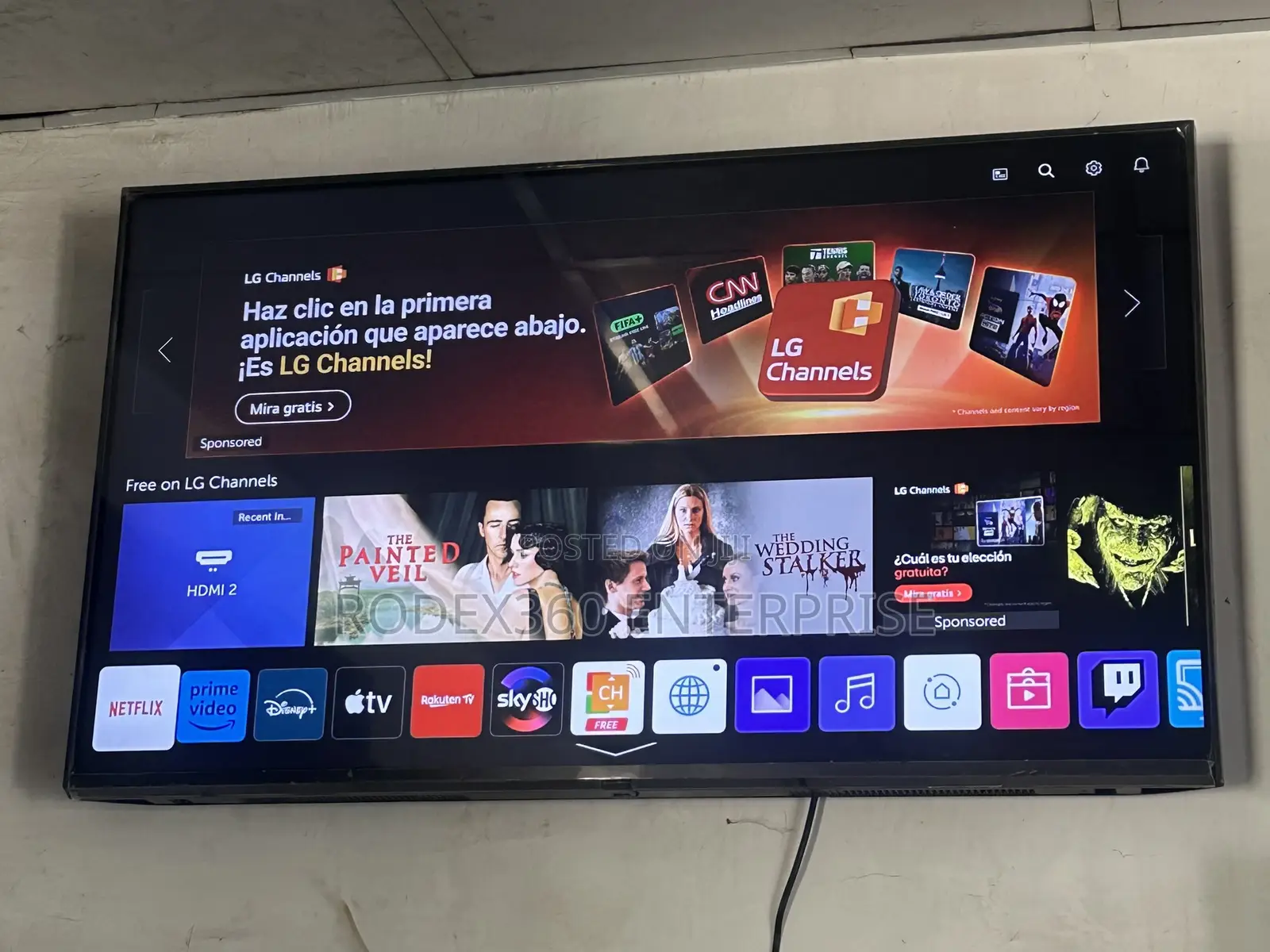 43” Uk Used Lg Smart Tv for Sale